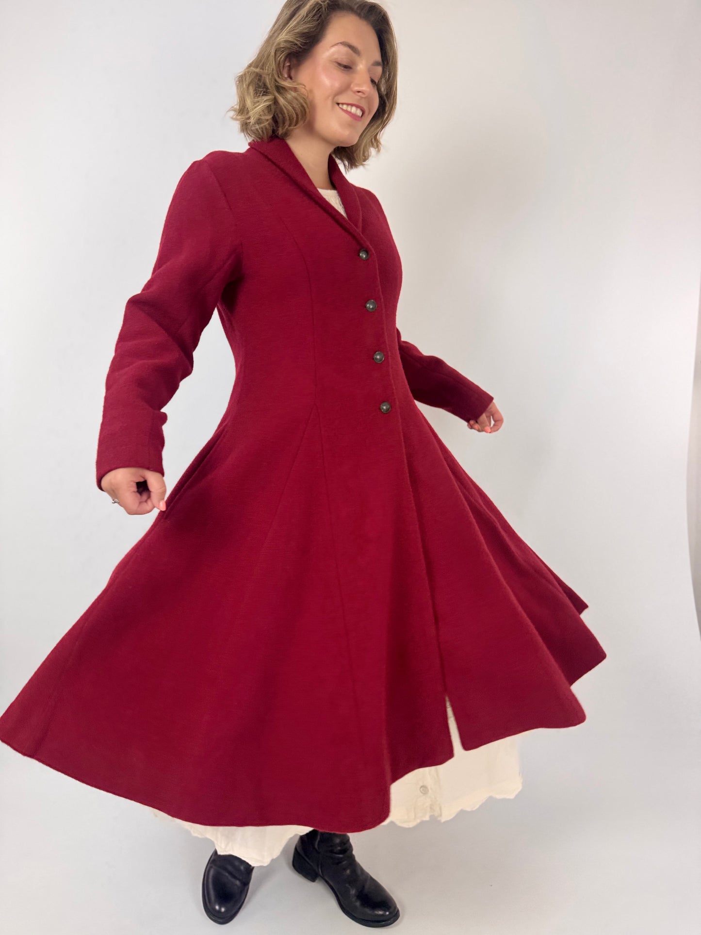 Ewa i Walla Majros Coat Red