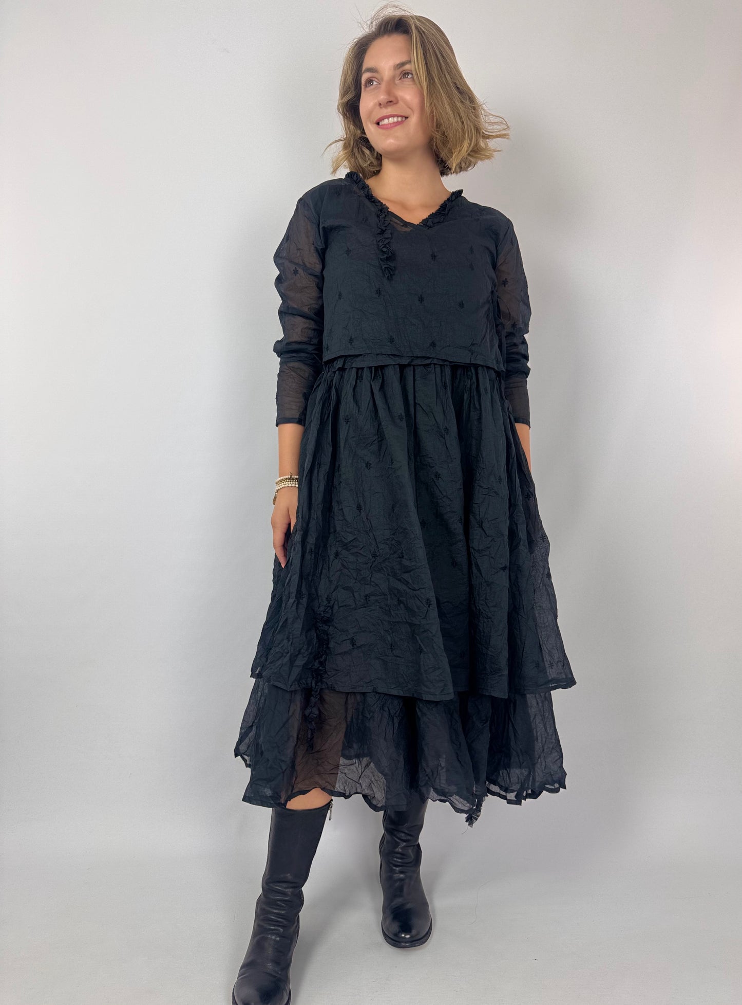 Ewa i Walla Carola Dress Black