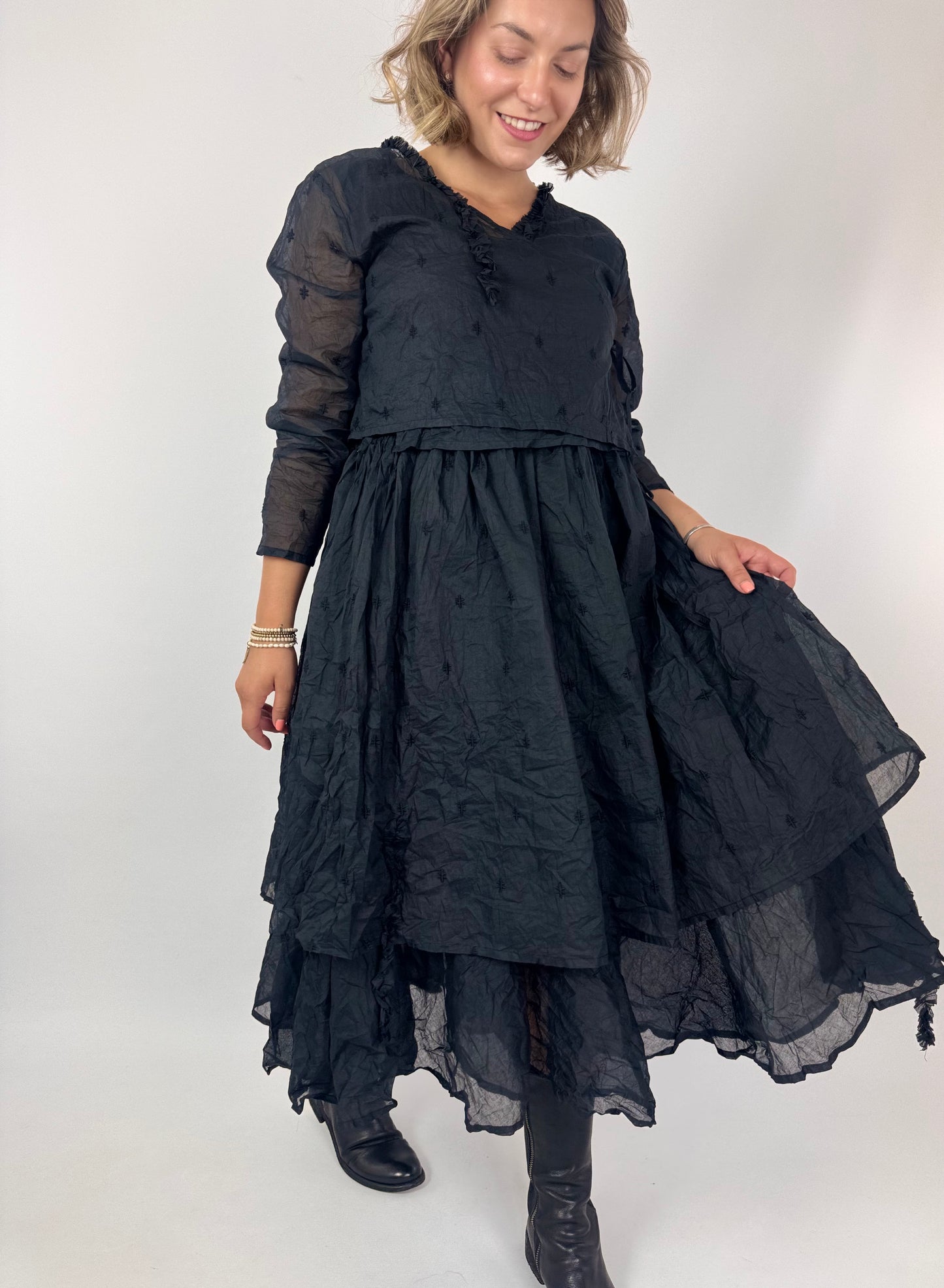 Ewa i Walla Carola Dress Black