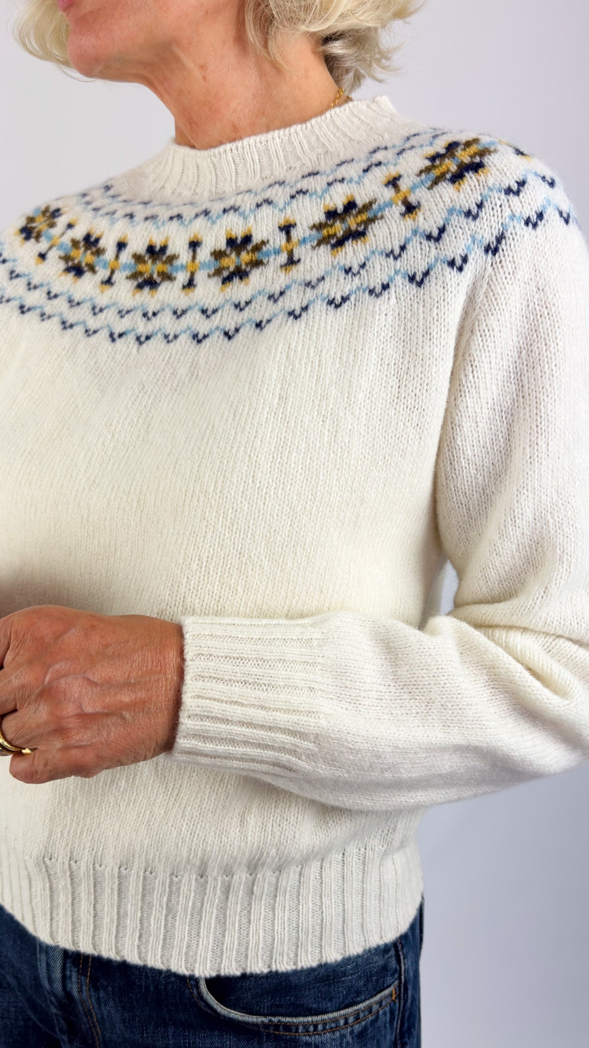 Cordelia James Flavia Jumper Snow