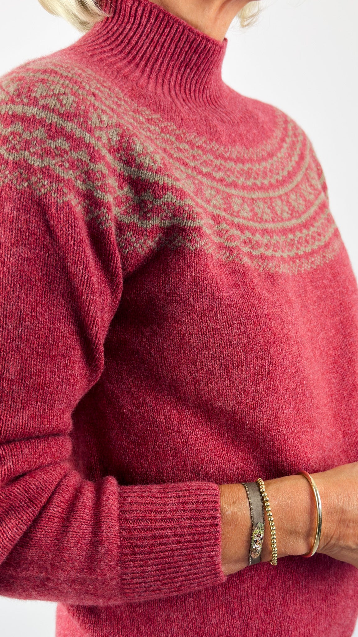 Cordelia James Felicity Jumper Cinder/Natural