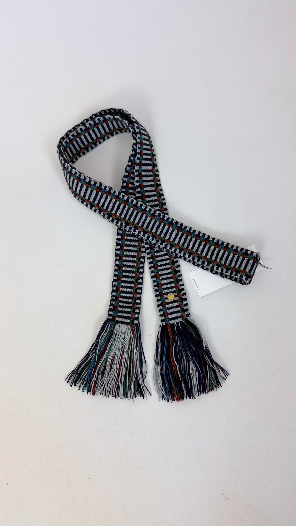 Guanabana 169 Belt Blue & Grey