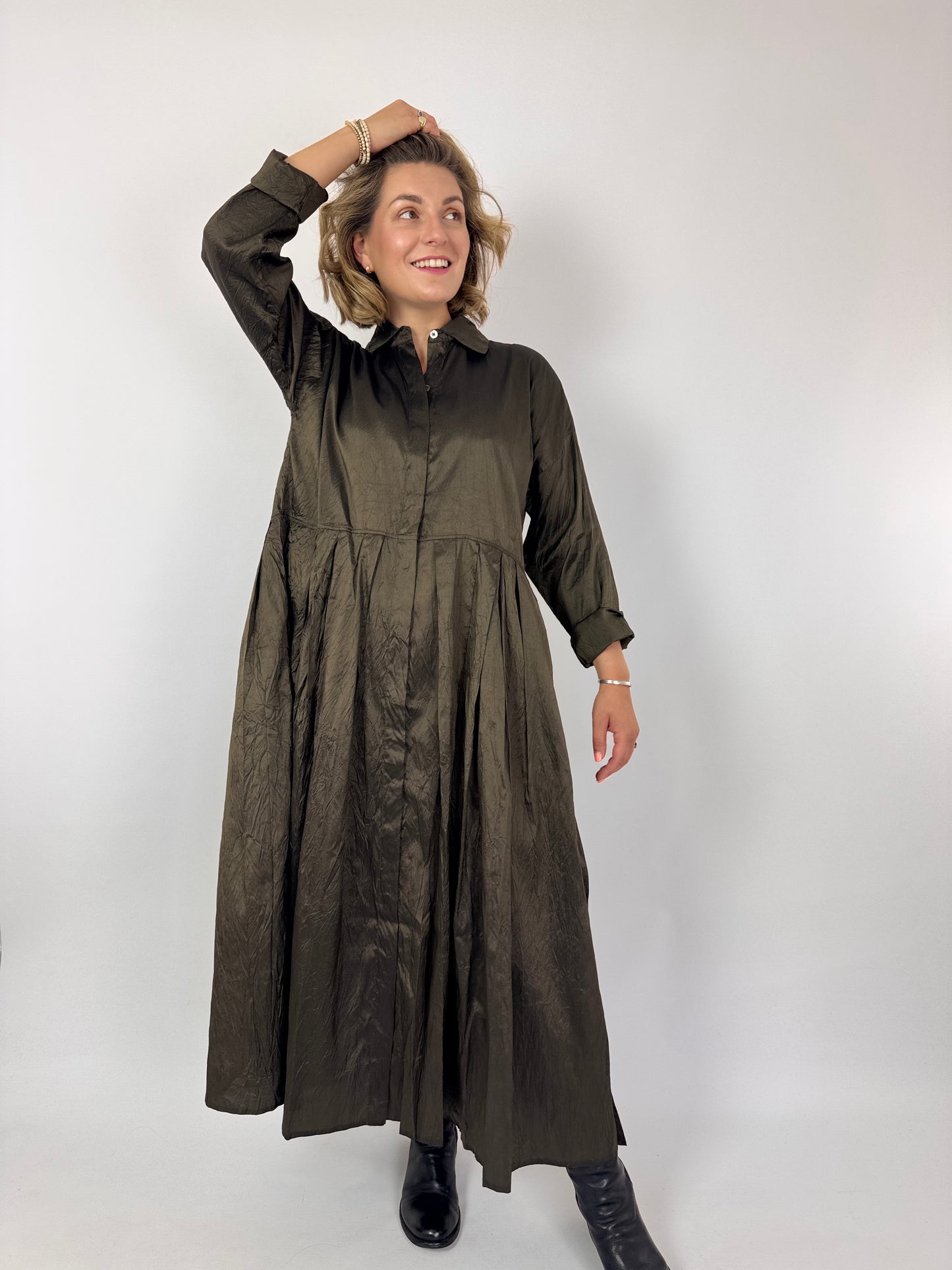 Christian Peau 08 Dress Moss