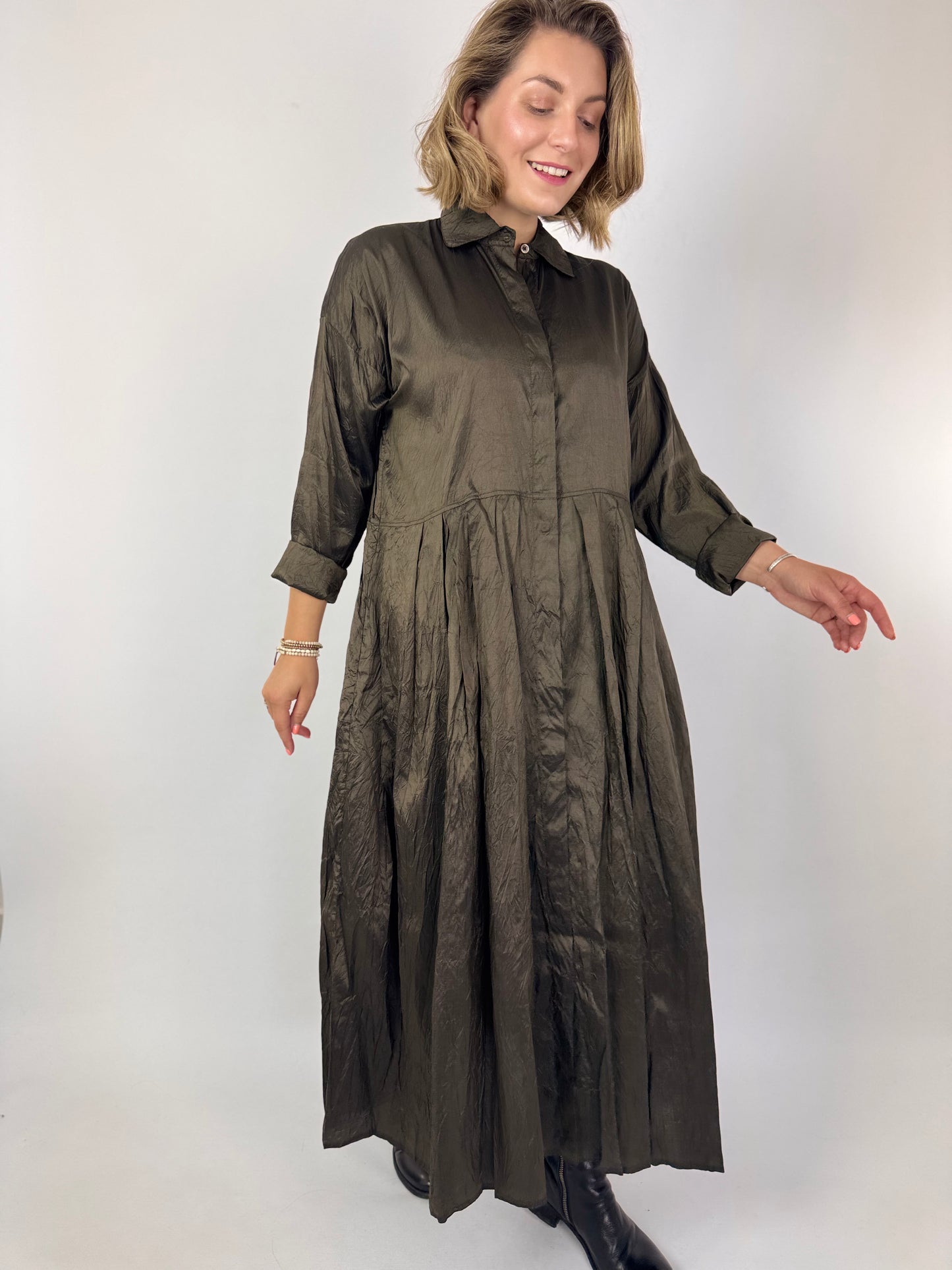 Christian Peau 08 Dress Moss