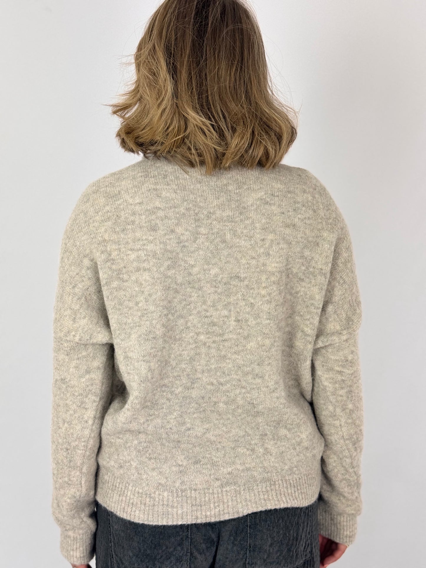 Transit Par-Such 12472 Jumper Light Grey