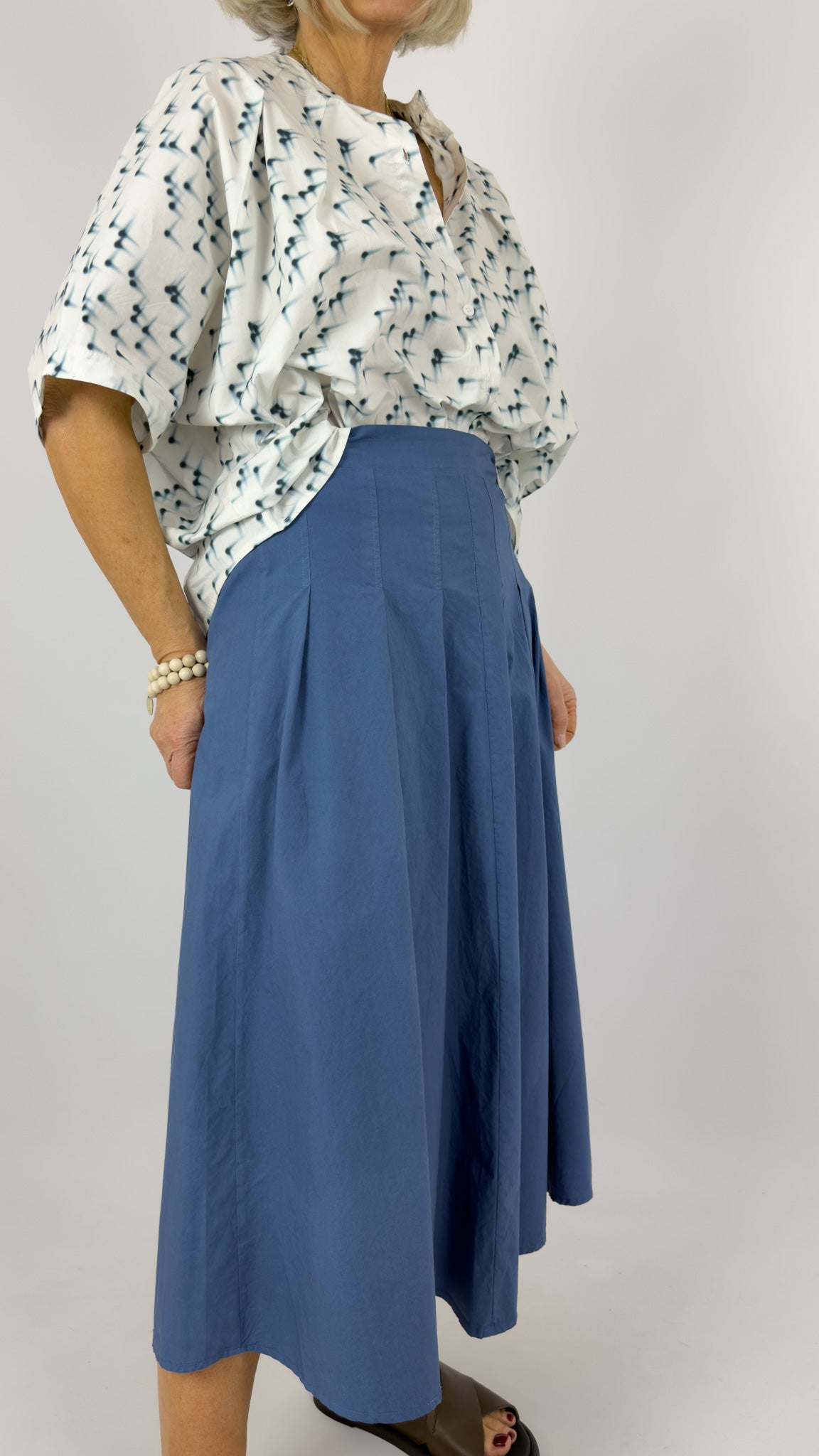 Humility Linea Skirt Denim