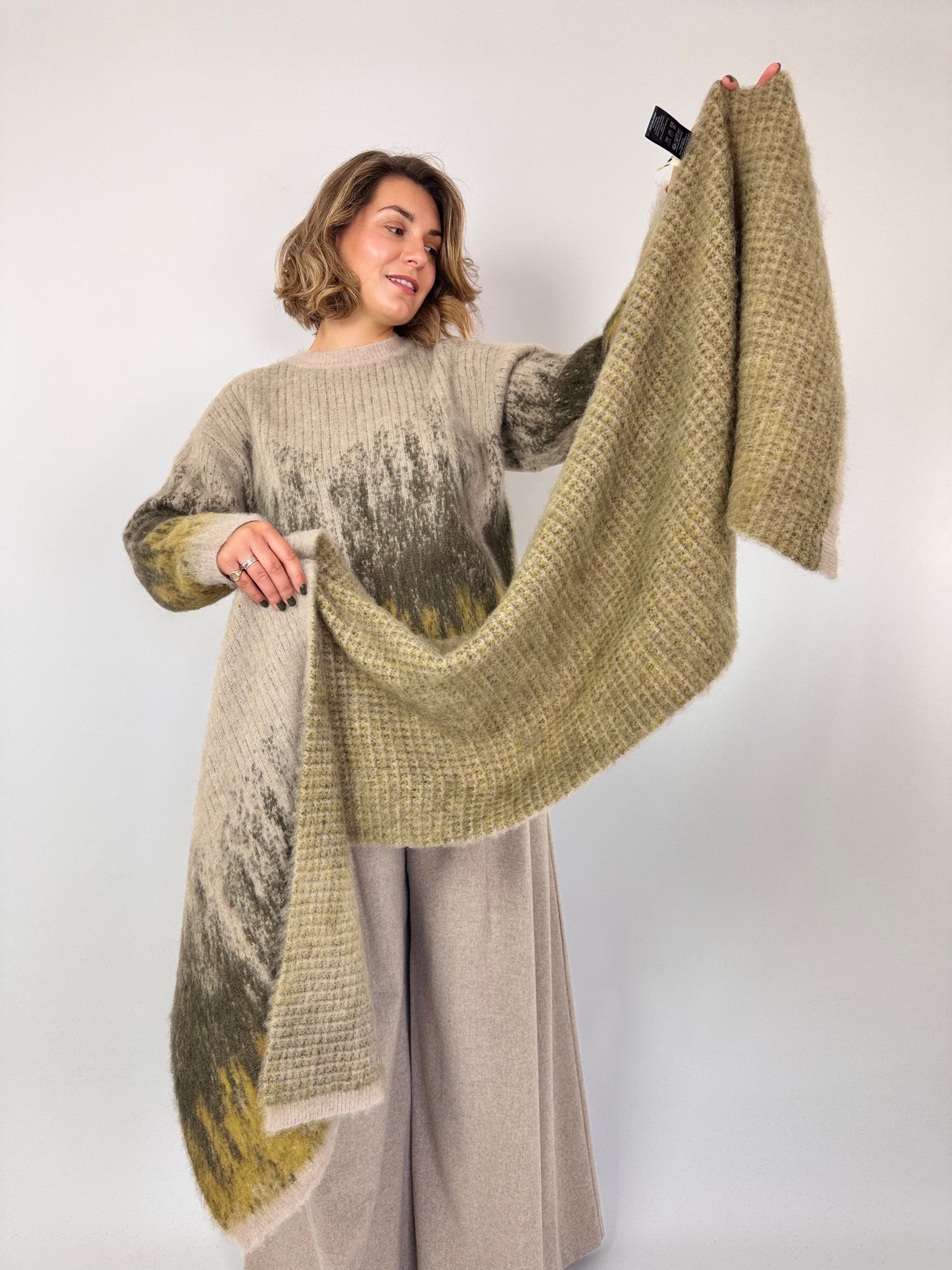 Opificio 04AL Scarf White