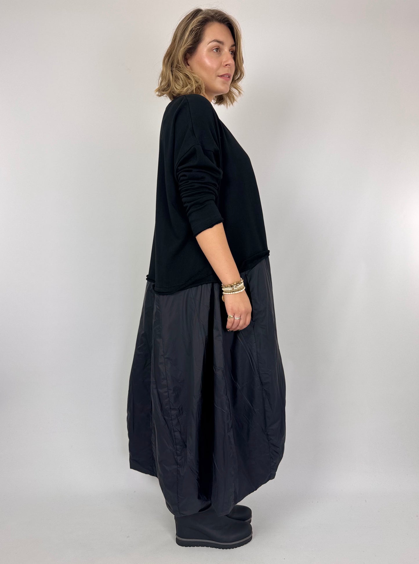 Rundholz Black Label 0918 Dress Black Blackflock