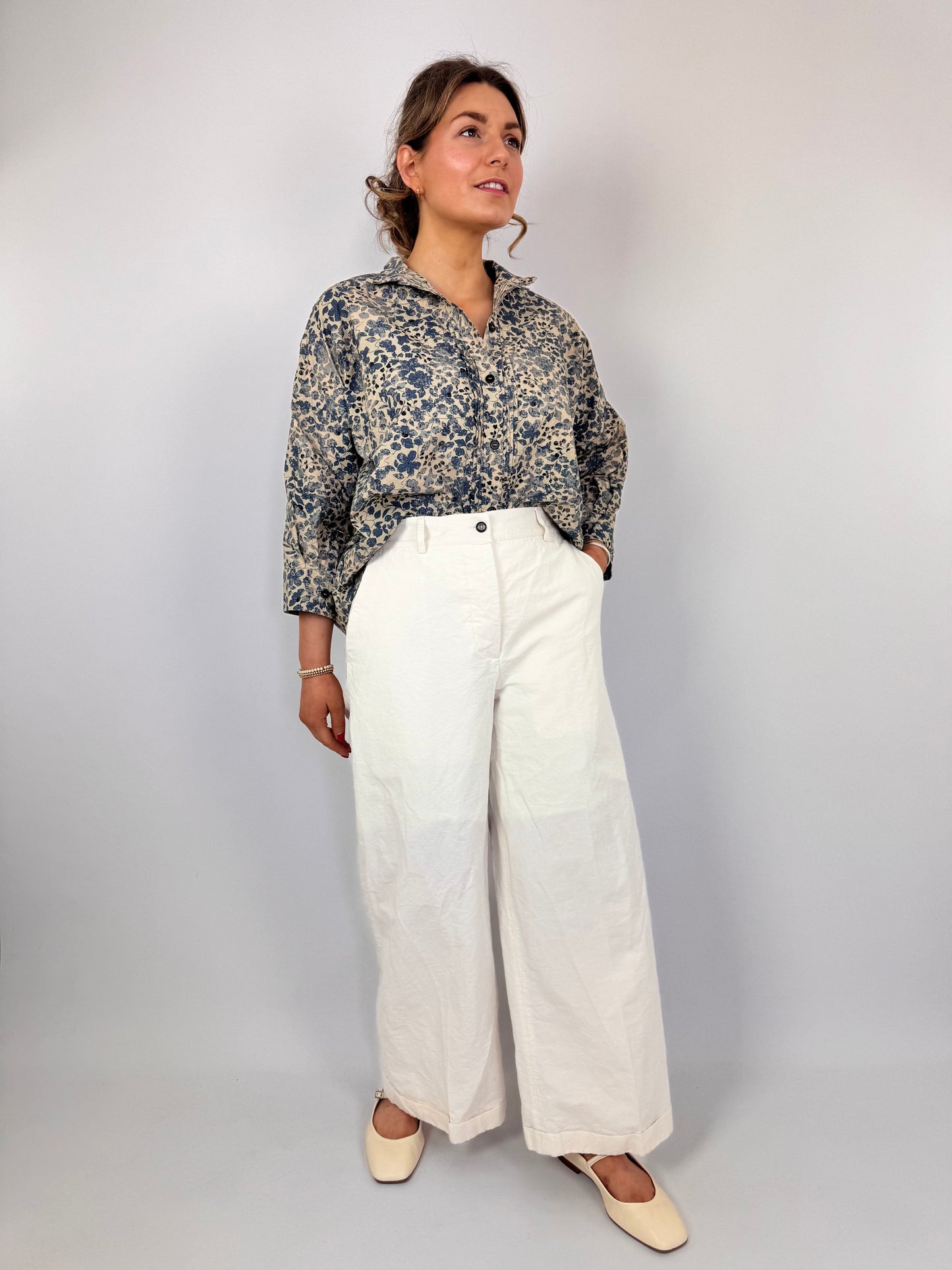 Bergfabel Wendy Trousers Off-White