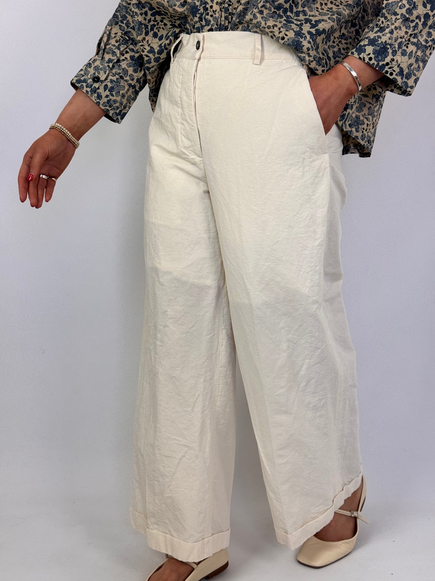 Bergfabel Wendy Trousers Off-White