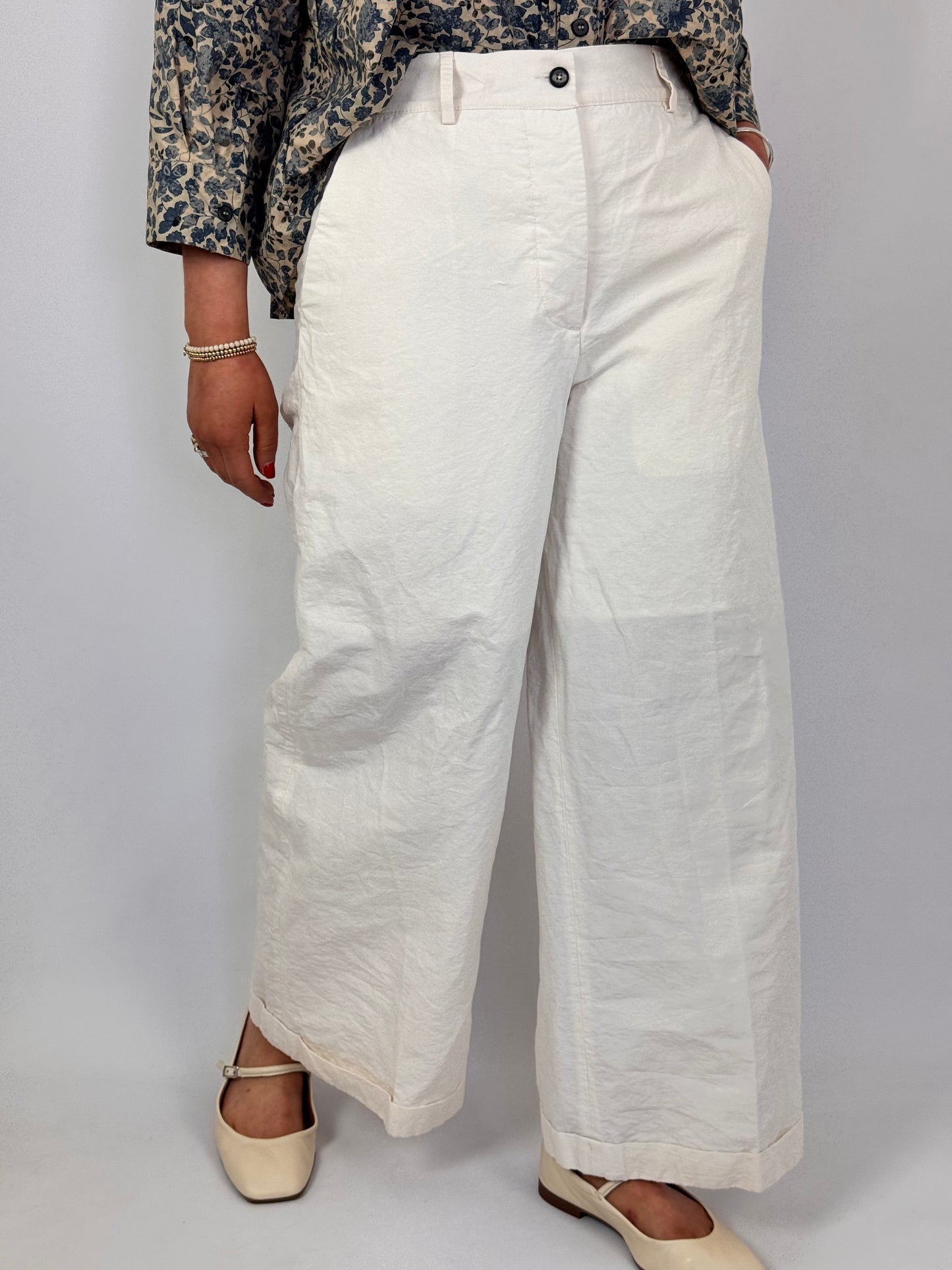 Bergfabel Wendy Trousers Off-White