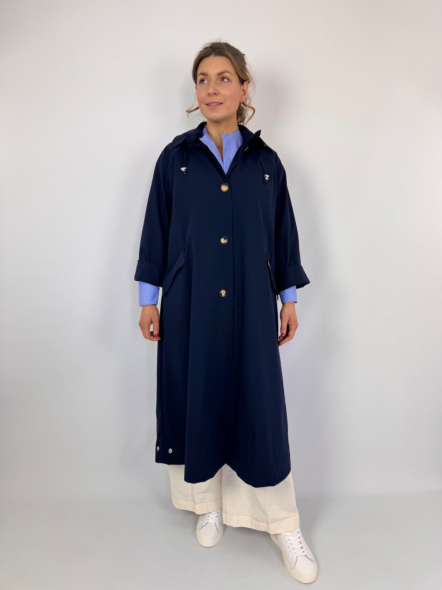 Prêt Pour Partir Vivien Coat Navy