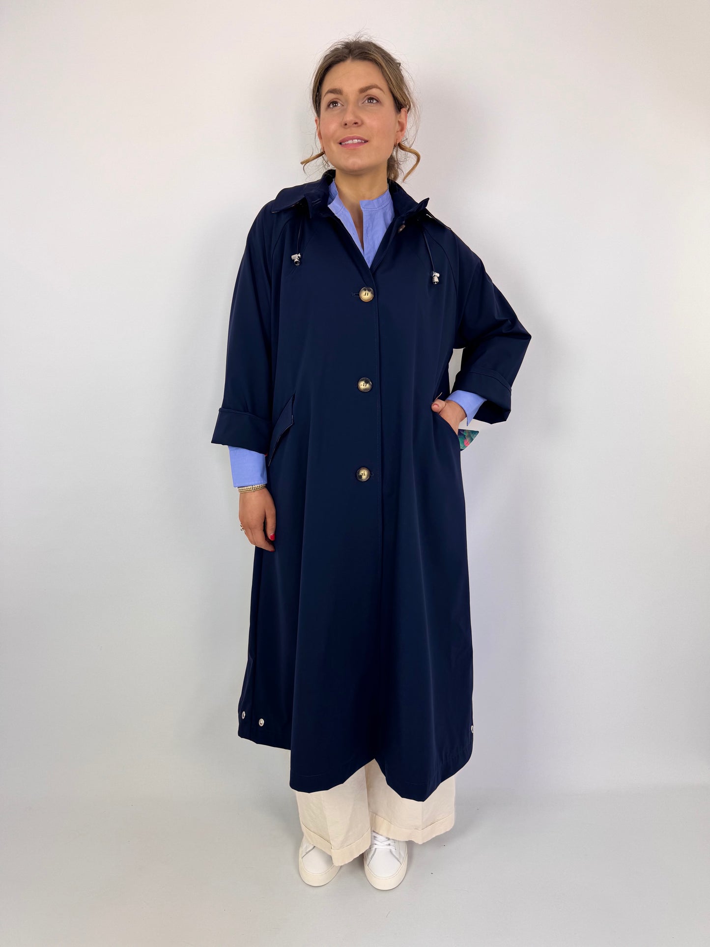 Prêt Pour Partir Vivien Coat Navy