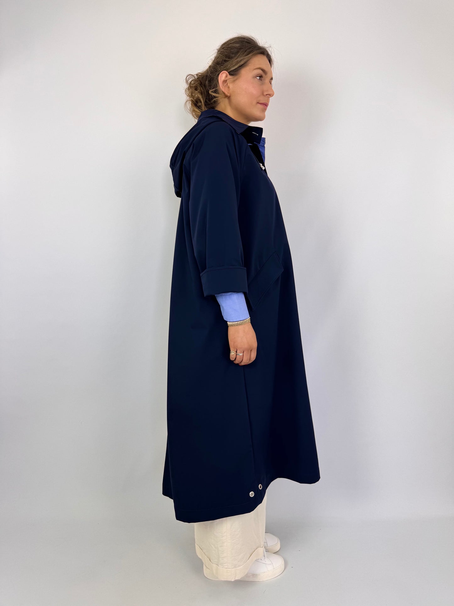 Prêt Pour Partir Vivien Coat Navy