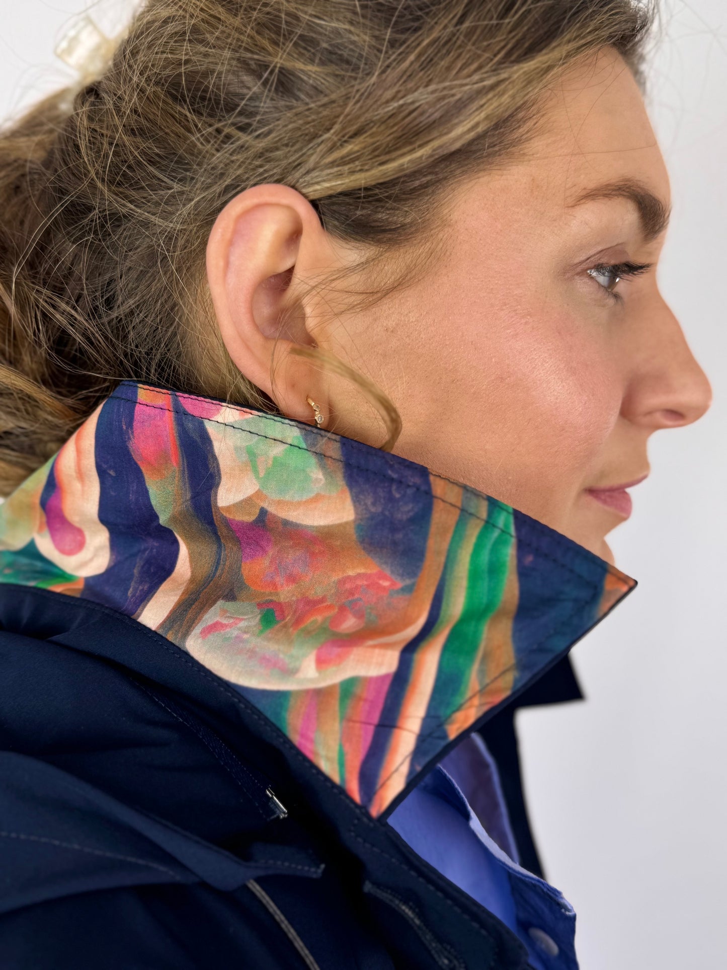 Prêt Pour Partir Vivien Coat Navy