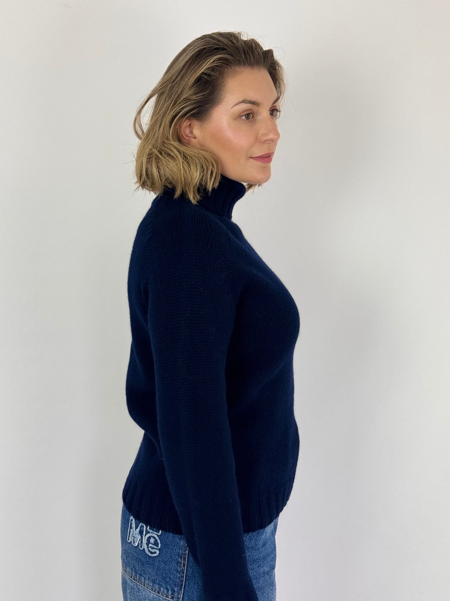 Cordelia James Hazel Jumper Nero/Navy
