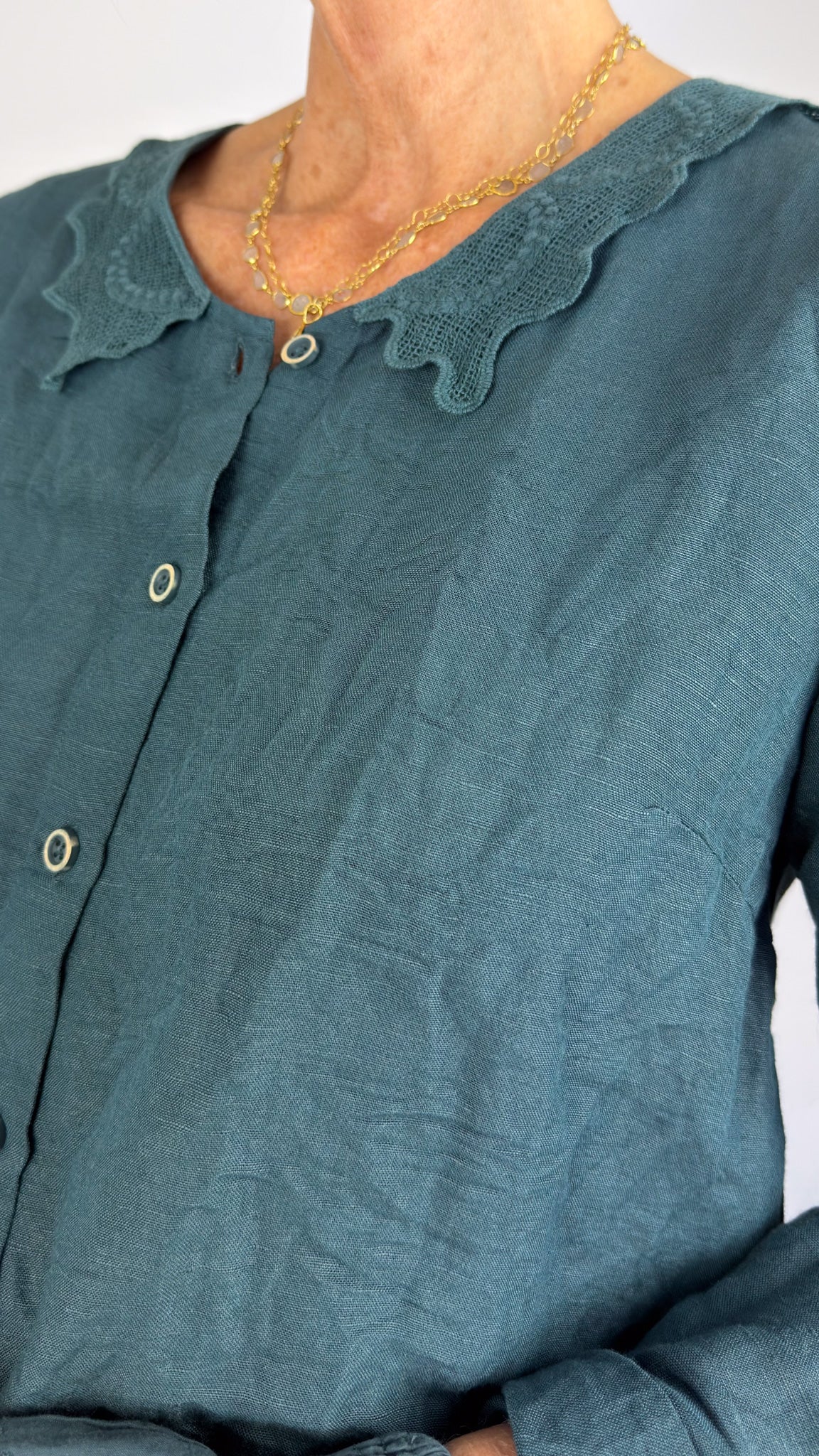 Ewa I Walla Agna Blouse Slate
