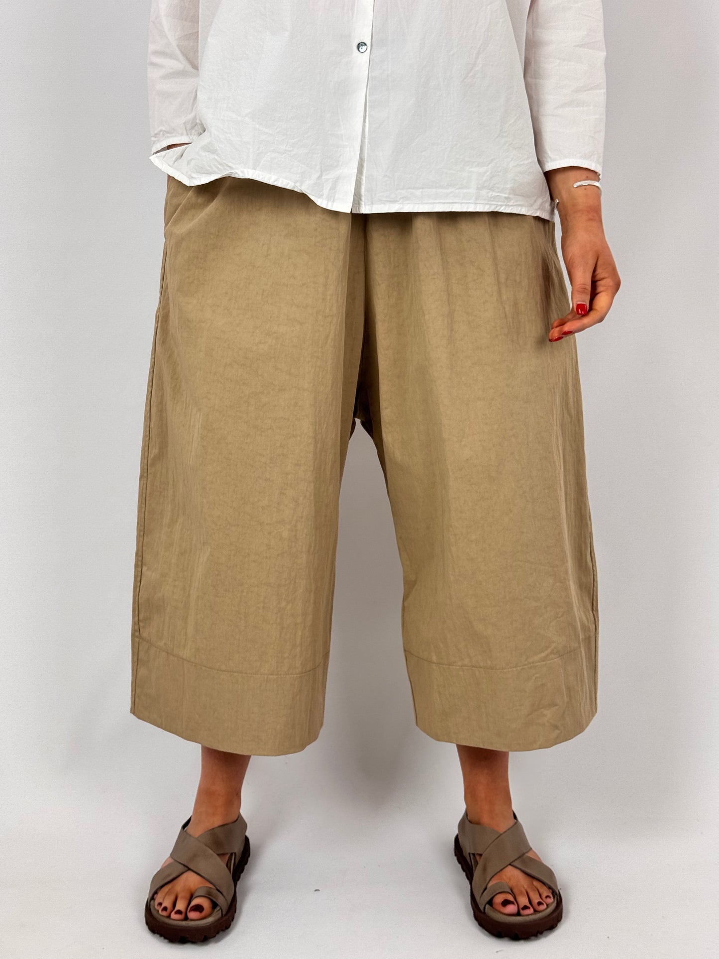 Album Di Famiglia 255 WG Wide Trousers Gold