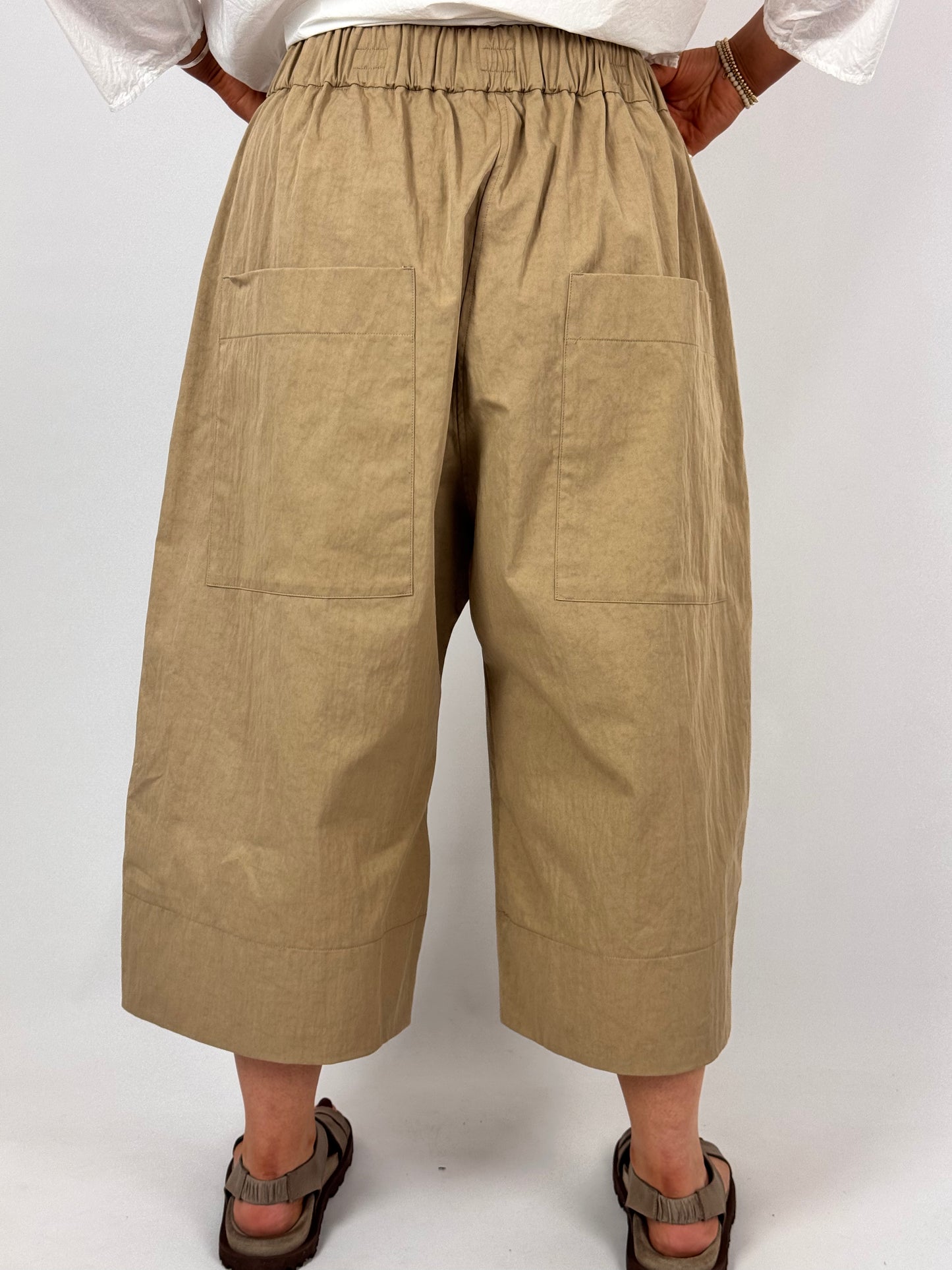 Album Di Famiglia 255 WG Wide Trousers Gold