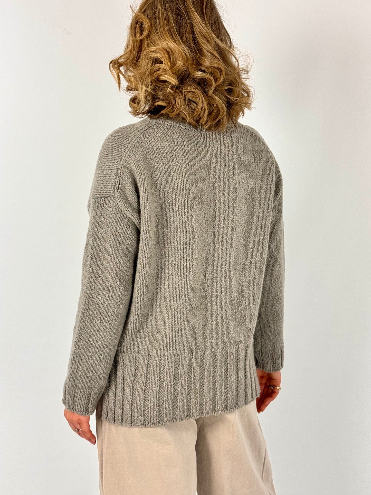 Evam Eva Turtleneck Jumper Mocha