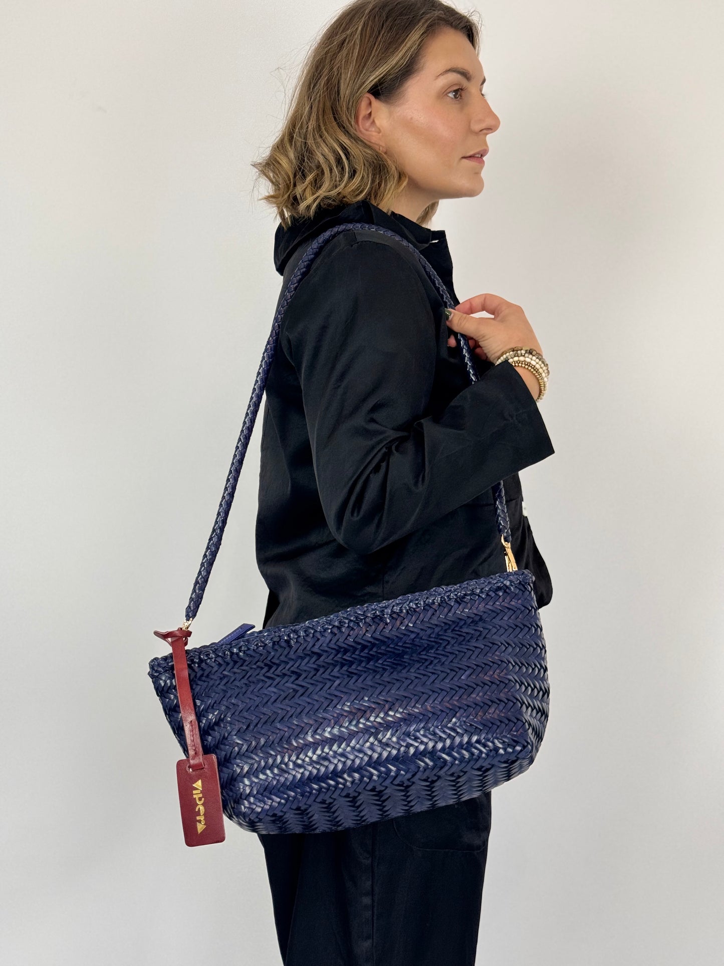 Vipera Mondrian Bag Blue