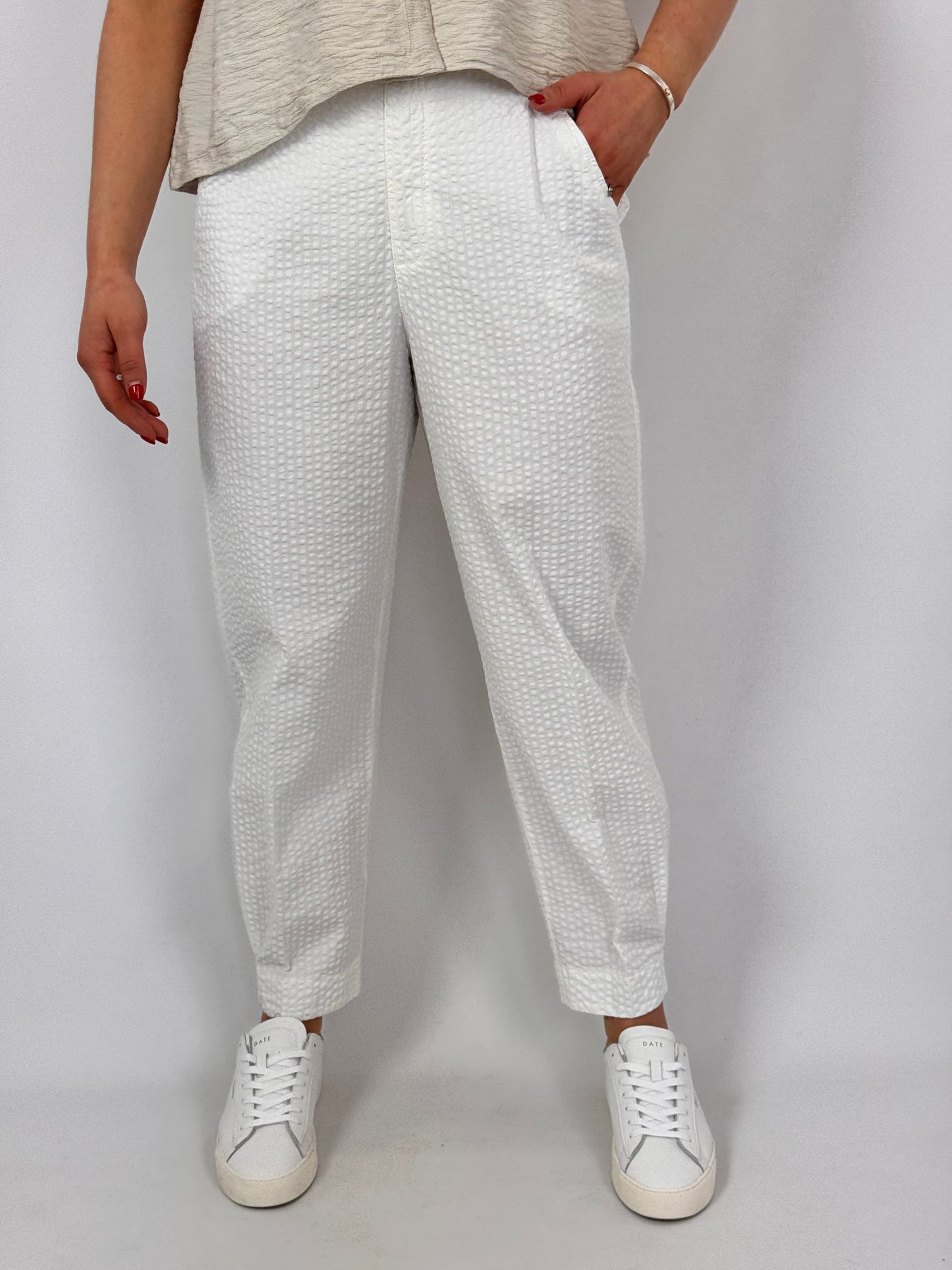 European Culture 05Z0 Trousers White