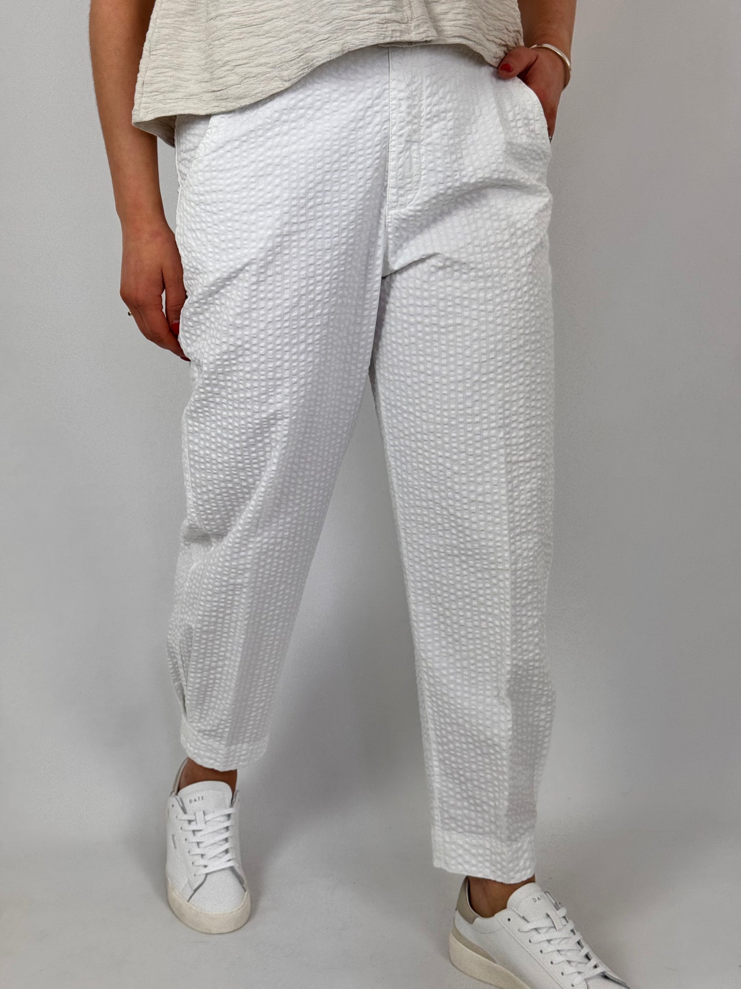 European Culture 05Z0 Trousers White