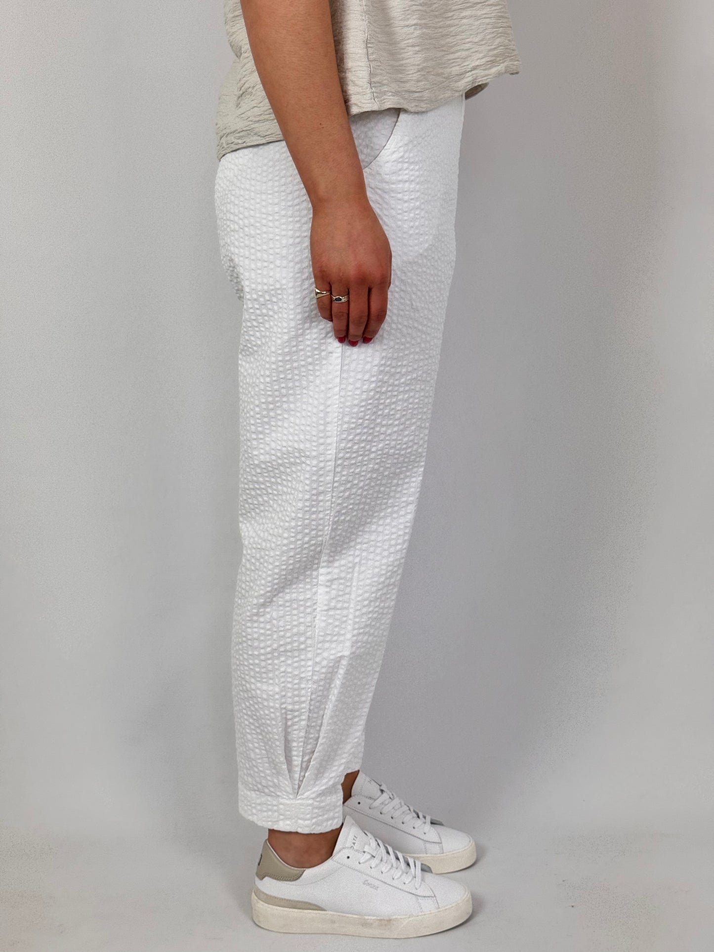 European Culture 05Z0 Trousers White