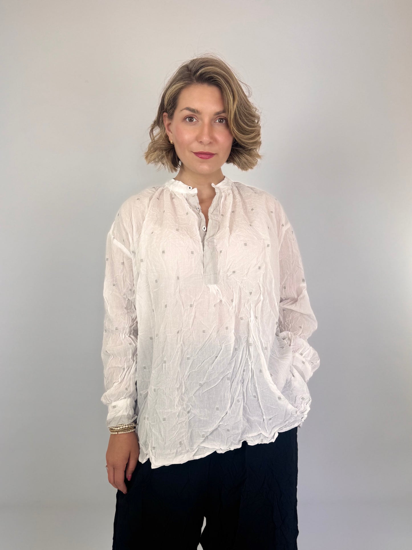Pas De Calais 6680 Blouse Off White