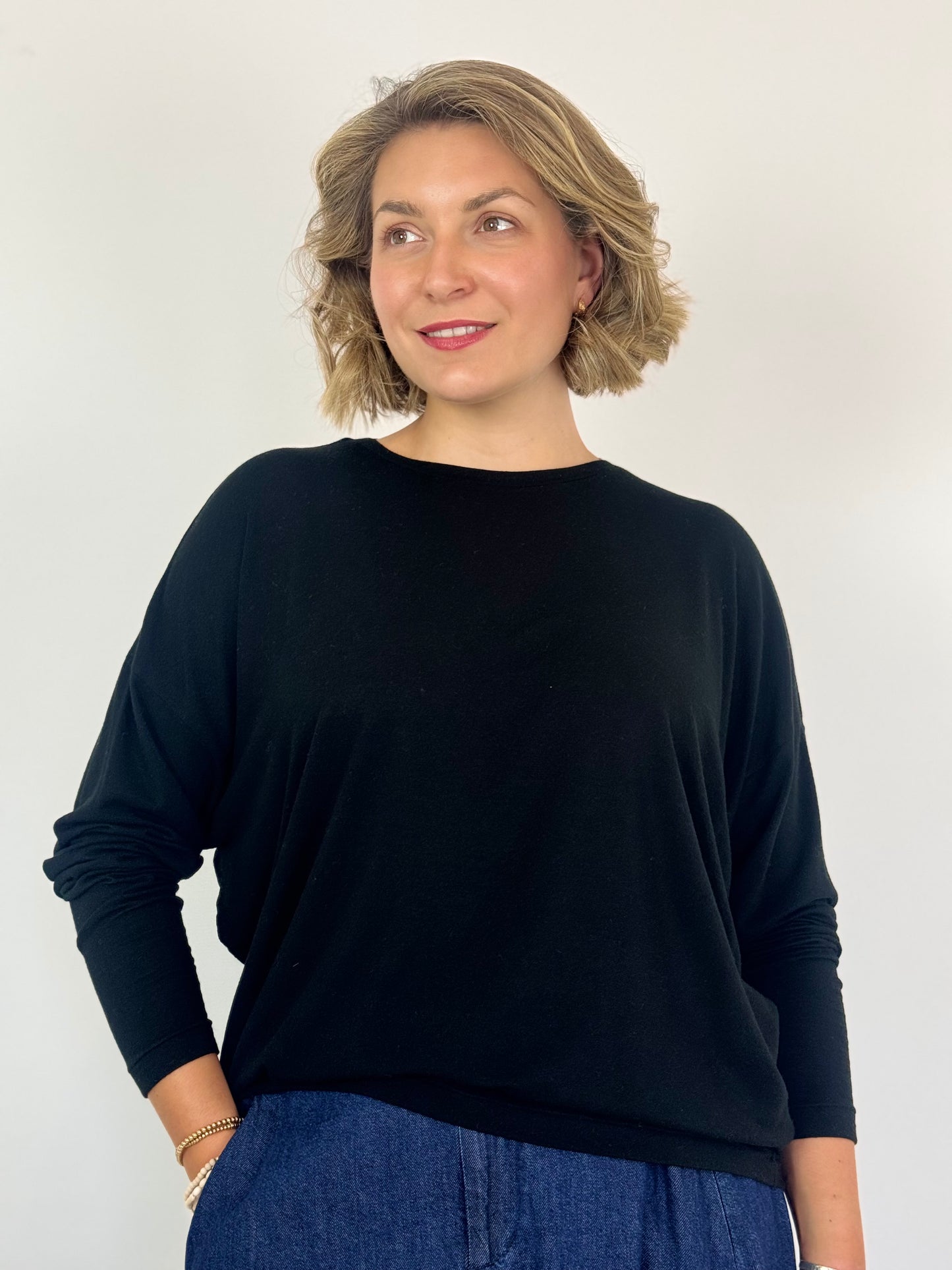 Pas De Calais 1070 Crewneck Jumper Black