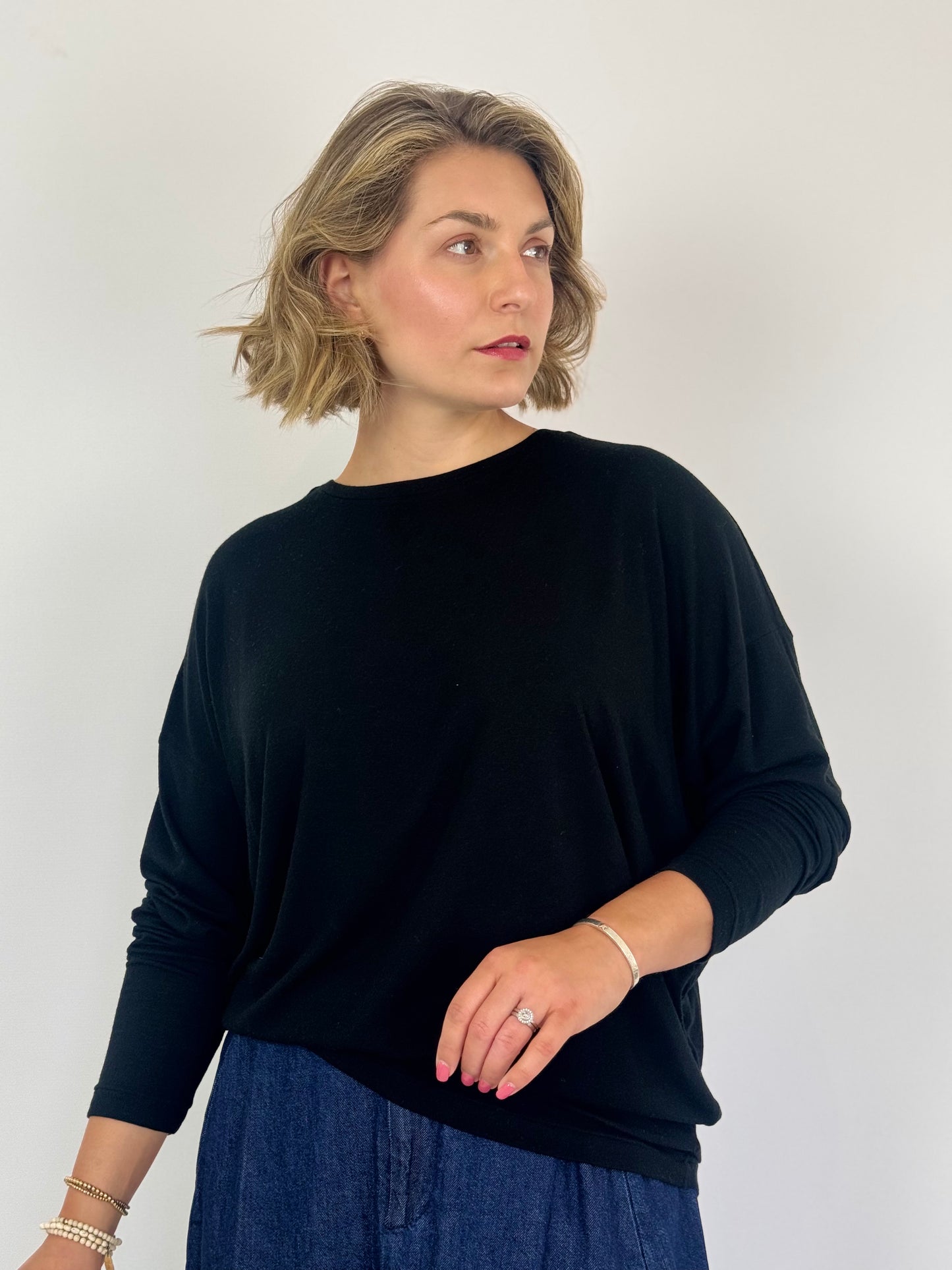 Pas De Calais 1070 Crewneck Jumper Black