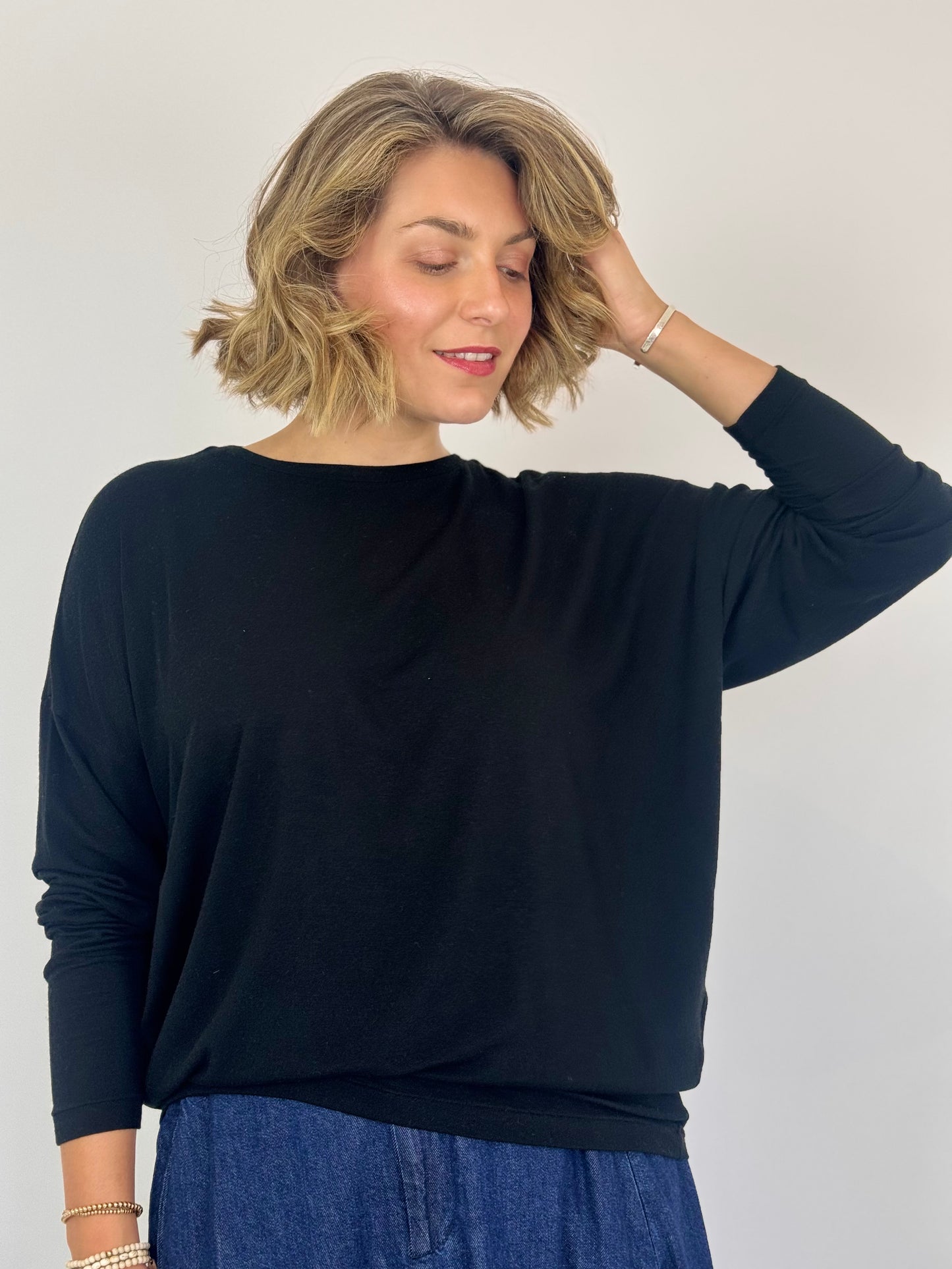 Pas De Calais 1070 Crewneck Jumper Black