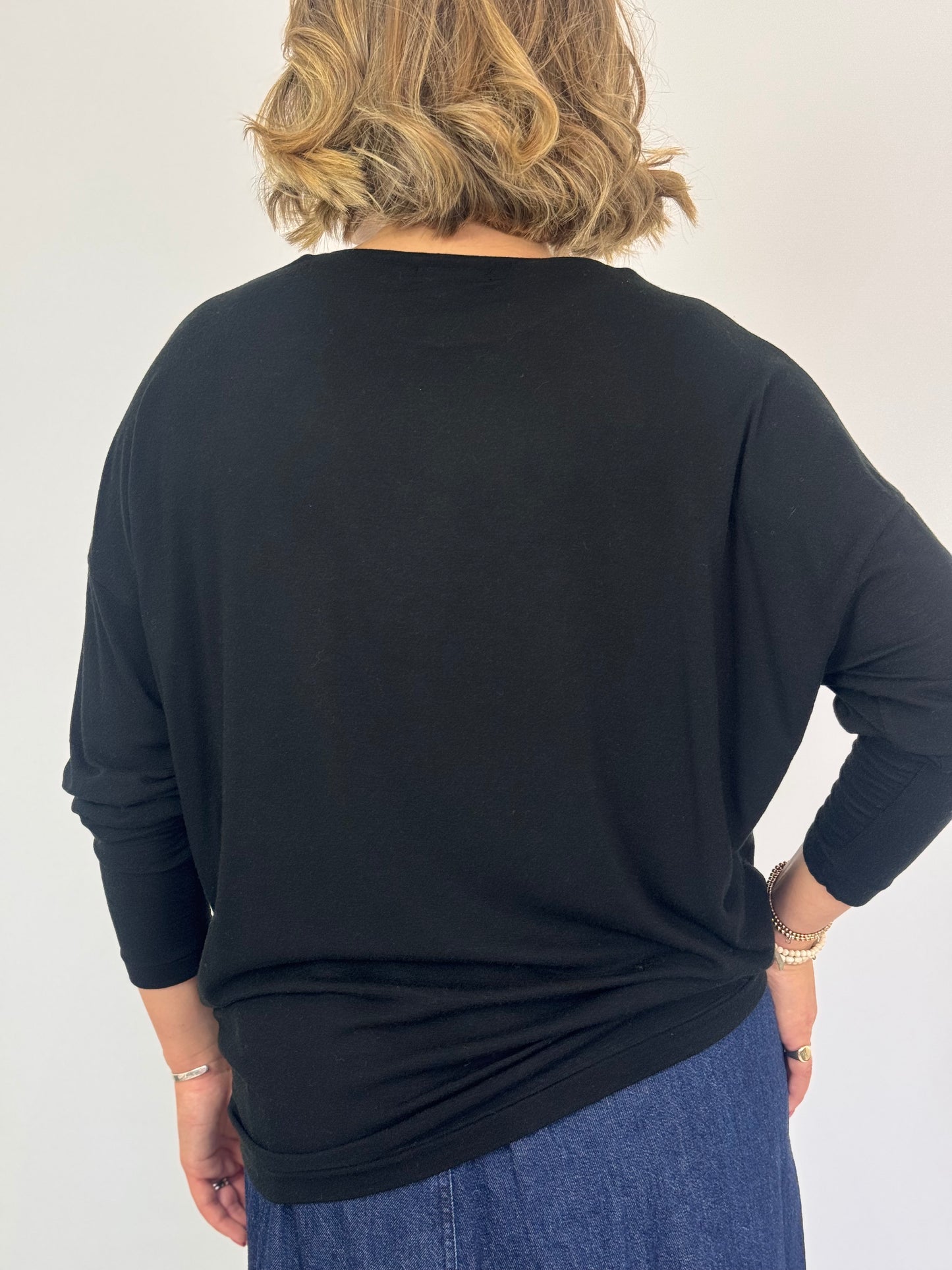 Pas De Calais 1070 Crewneck Jumper Black
