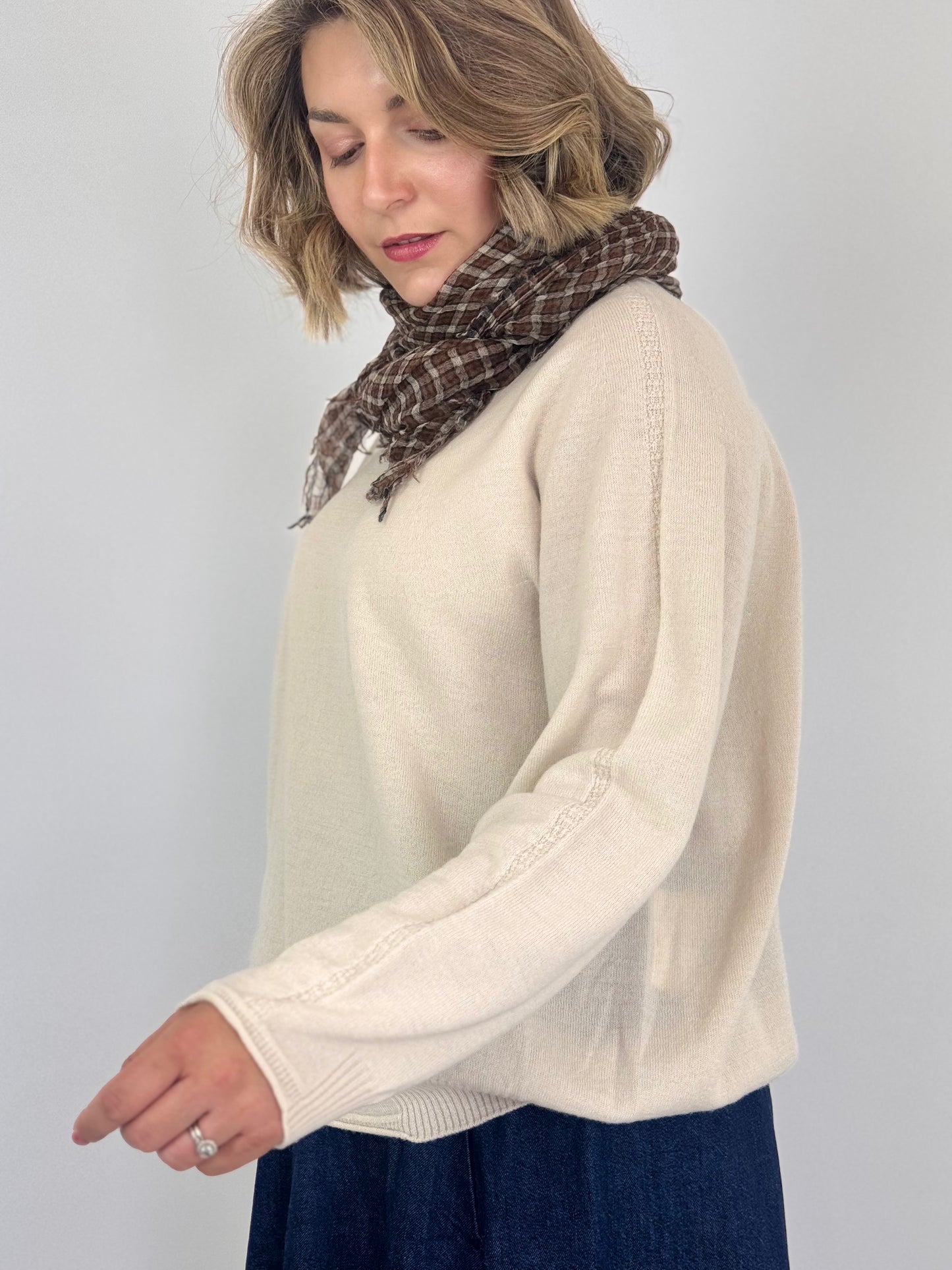 Pas De Calais 2607 Jumper Ivory