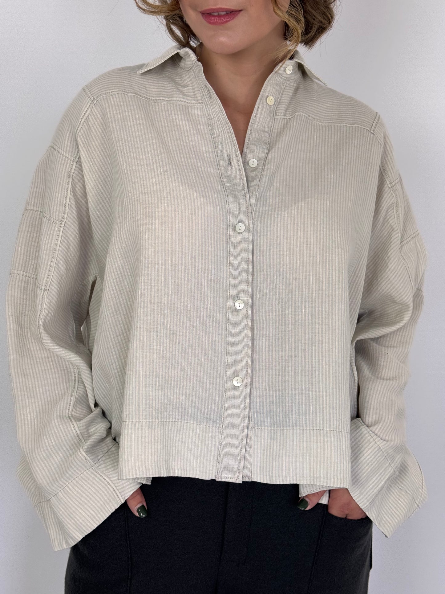 Transit Par-Such E140 Shirt Chalk