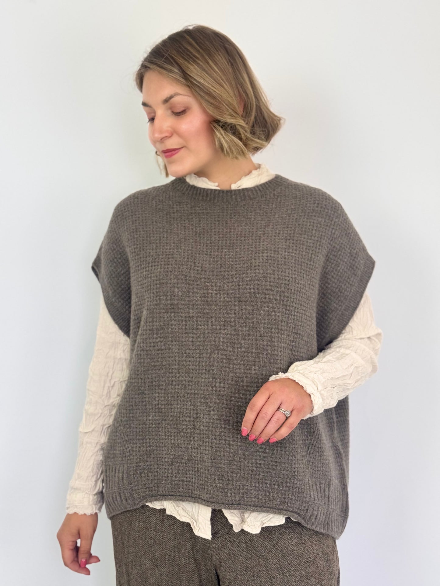 Pas De Calais 2606 Jumper Greige