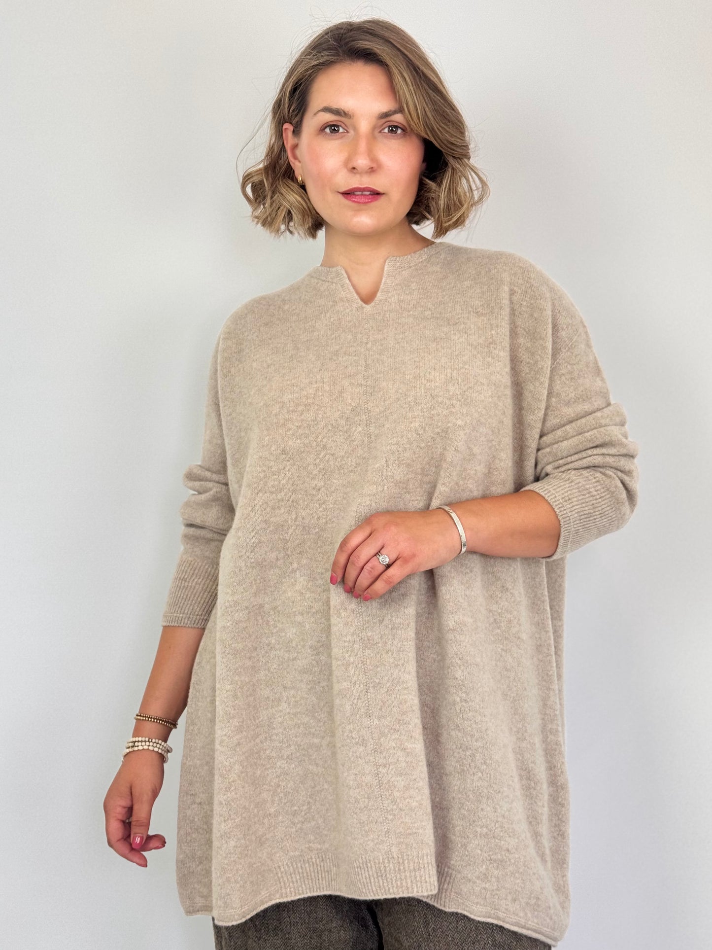 Pas De Calais 2603 Jumper Beige