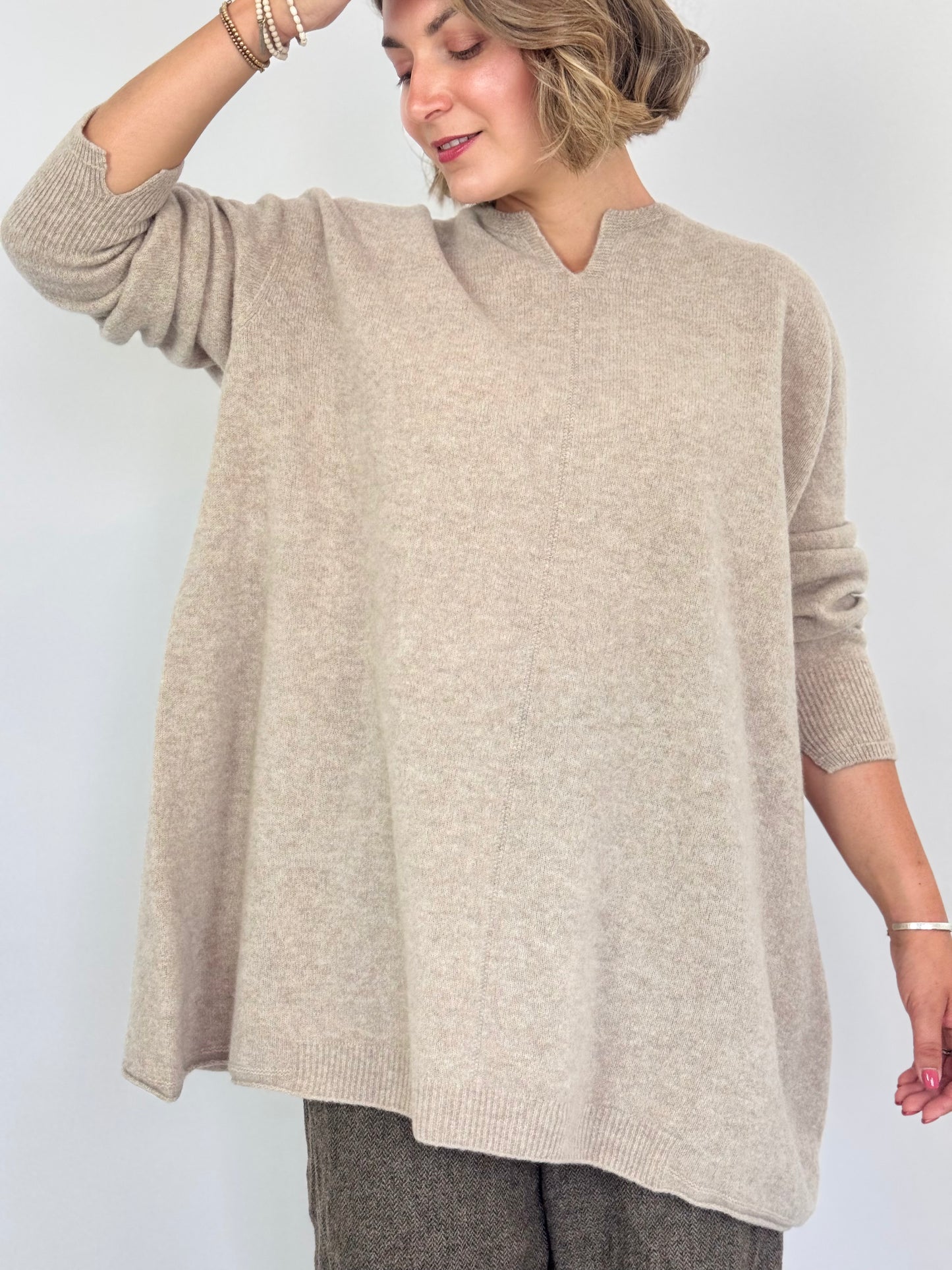 Pas De Calais 2603 Jumper Beige