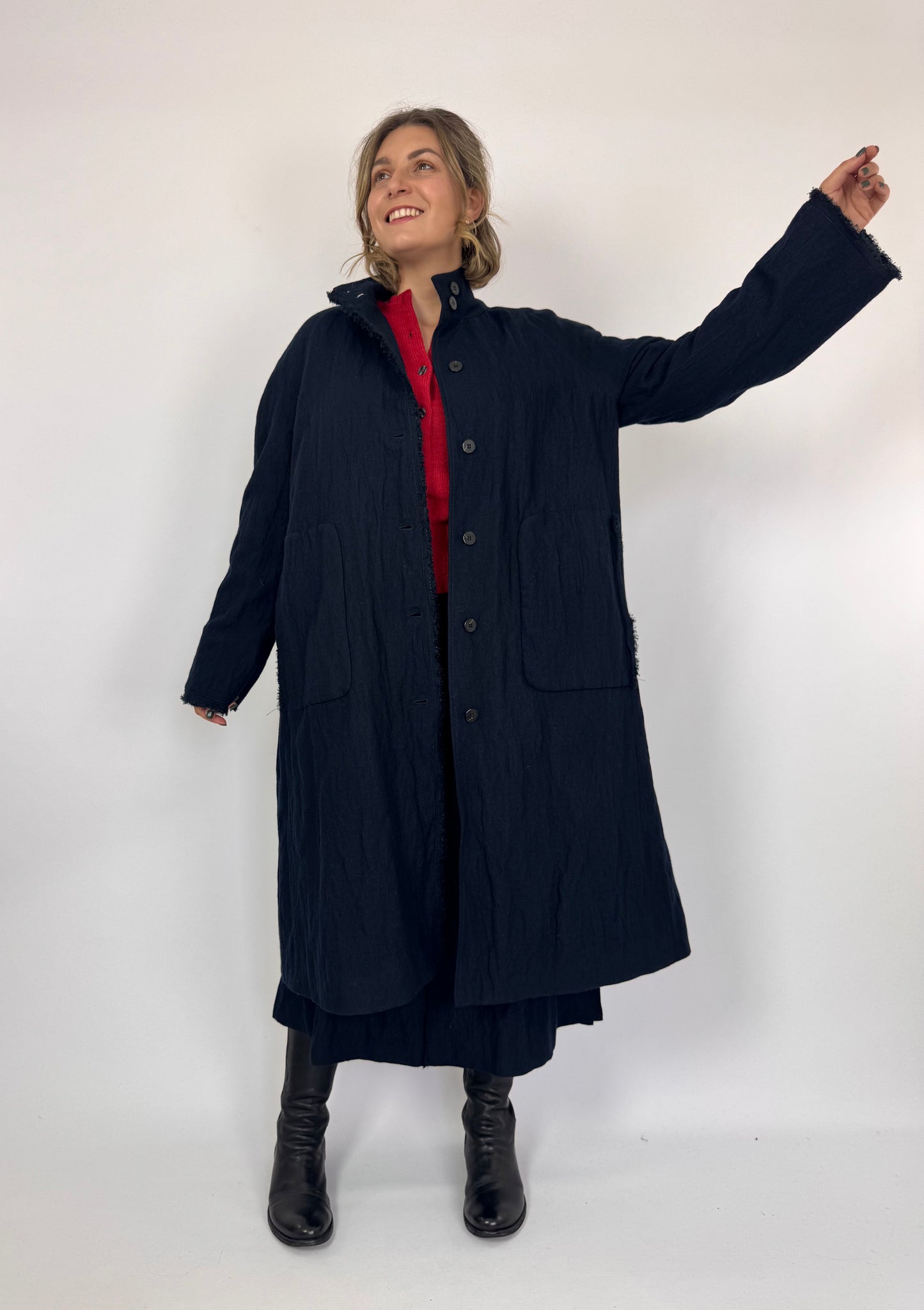 Minina Tosca Coat Blue