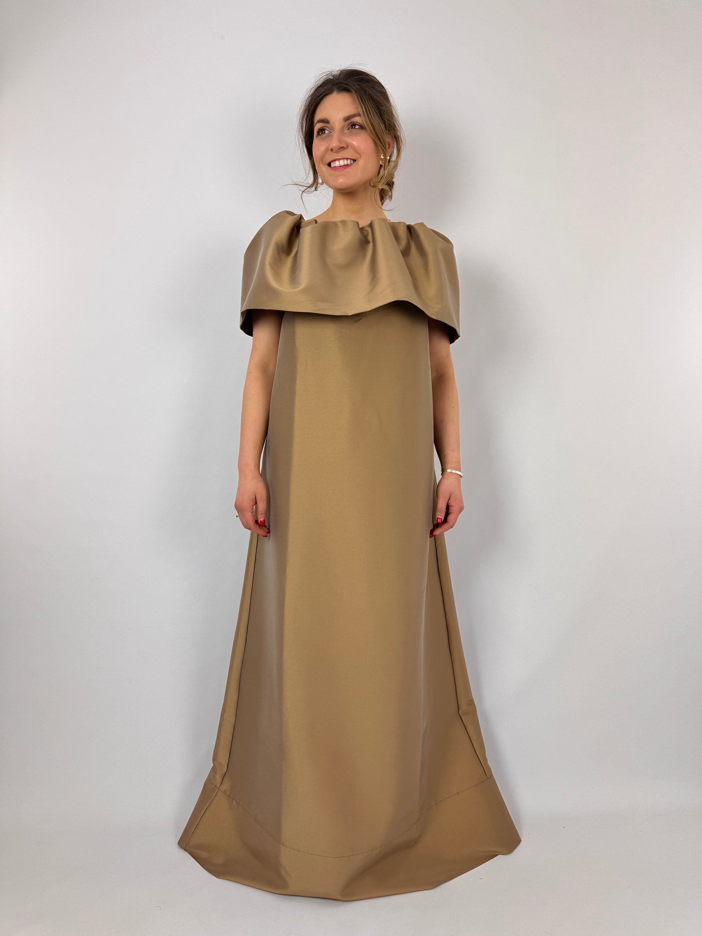 Roisin Linnane Rhodelo Dress Gold