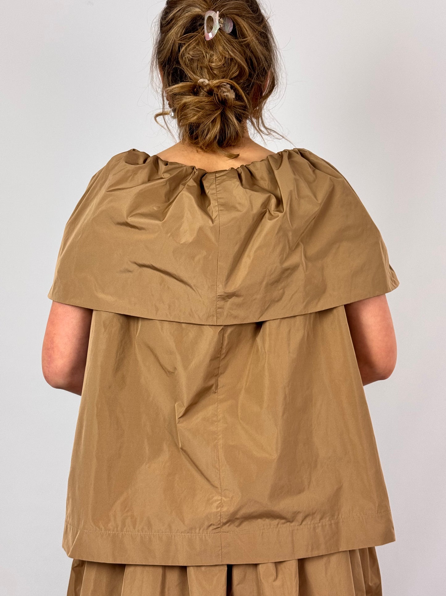 Roisin Linnane Reese Blouse Caramel