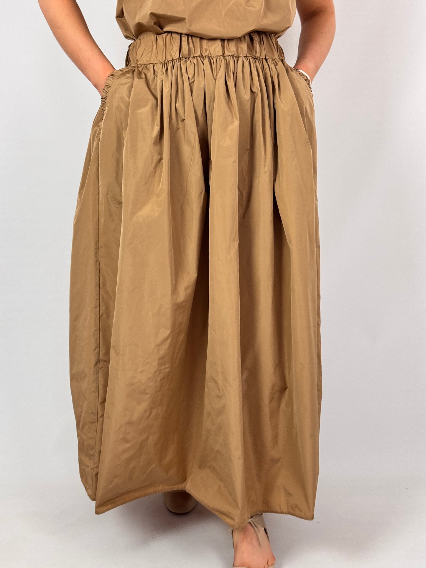 Roisin Linnane Maizy Skirt Caramel