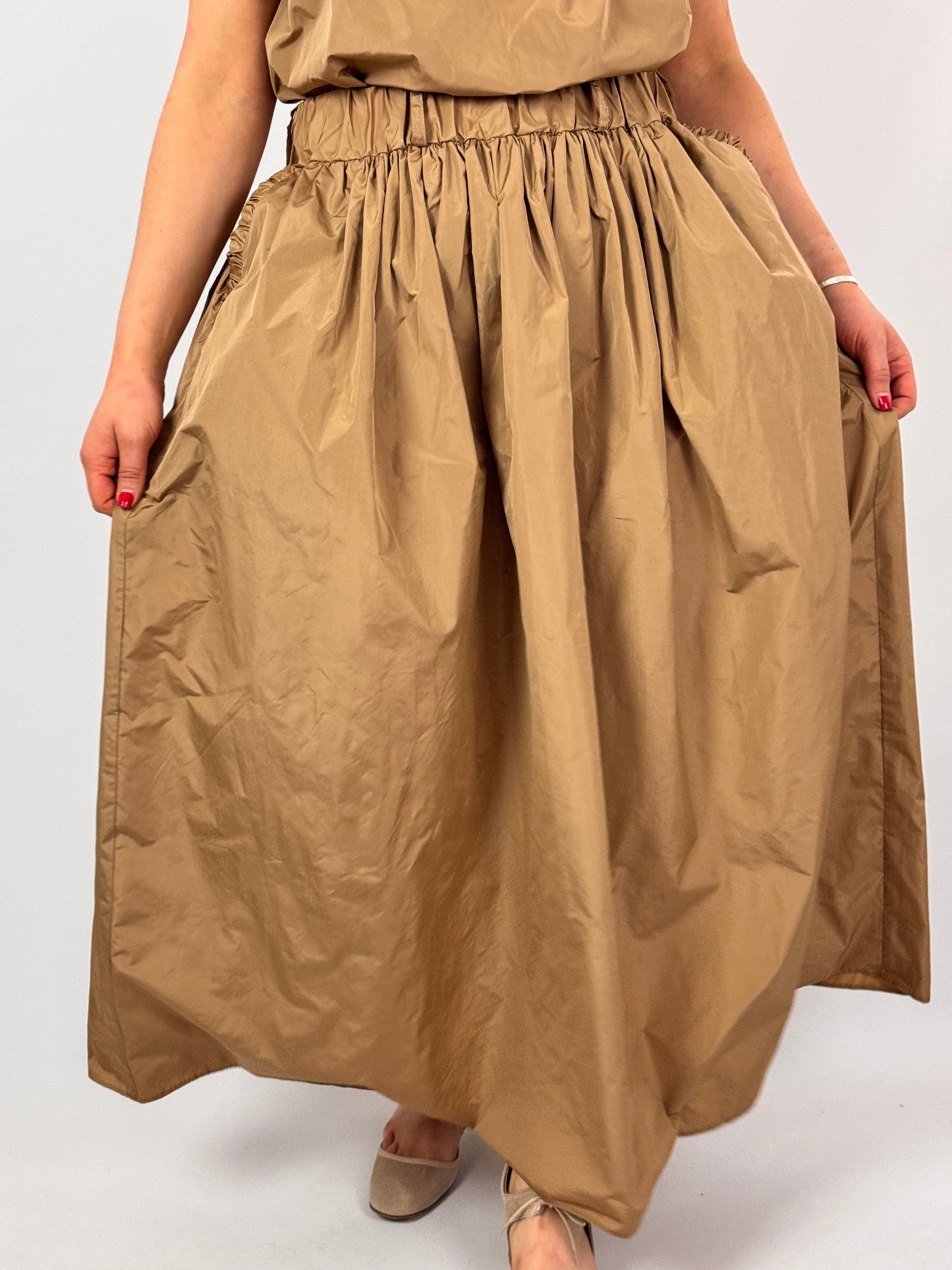 Roisin Linnane Maizy Skirt Caramel
