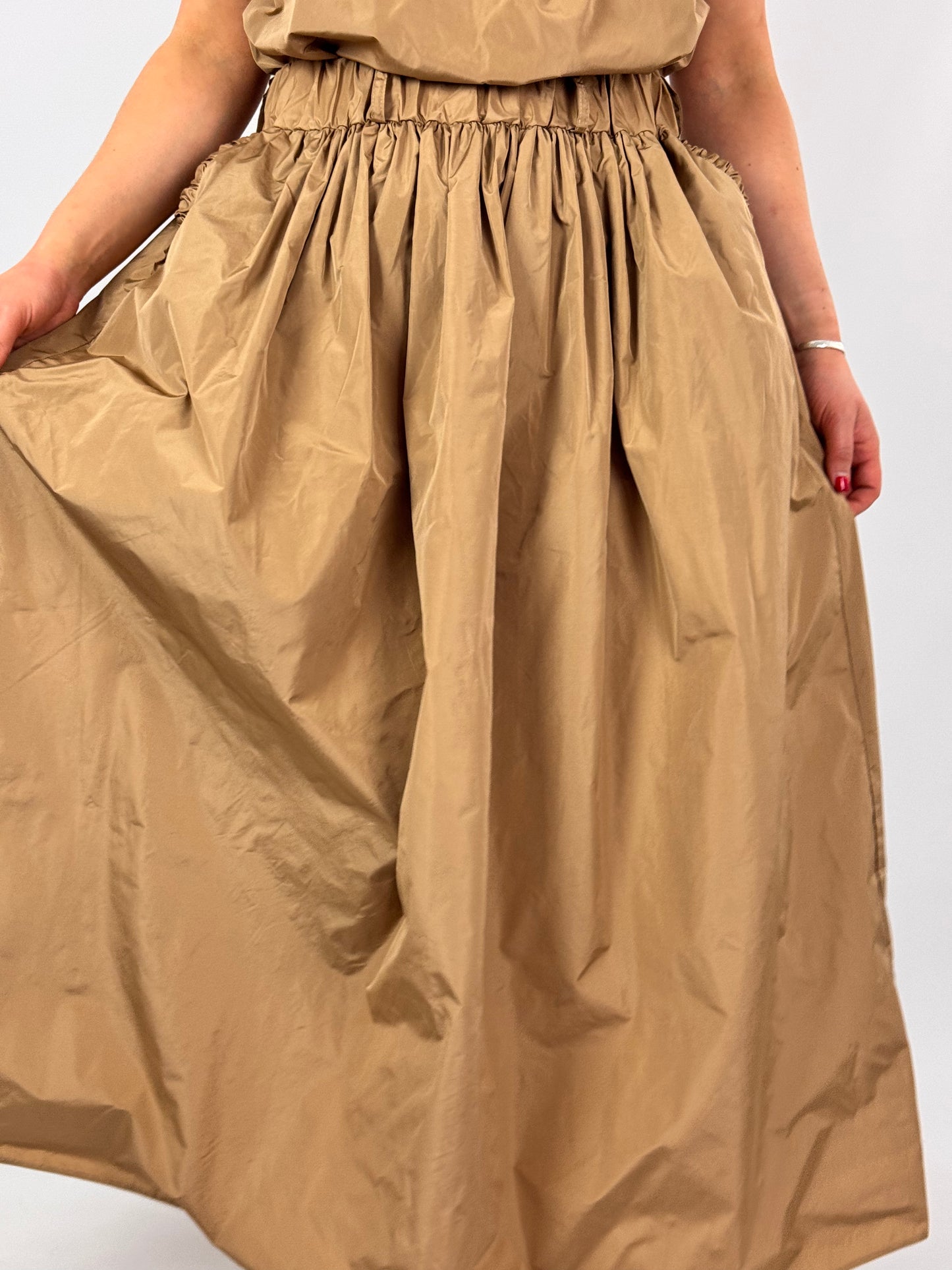 Roisin Linnane Maizy Skirt Caramel