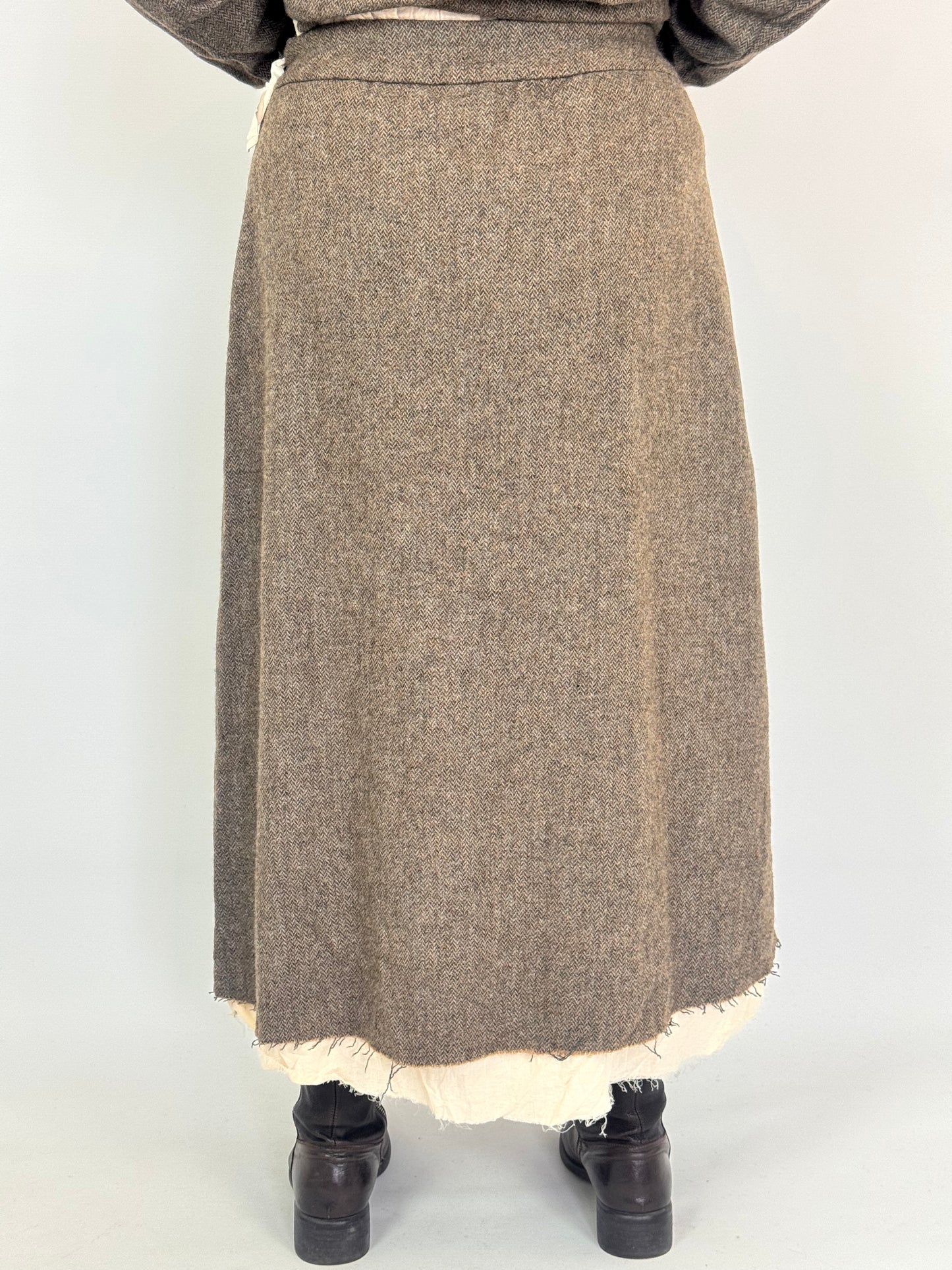 Pas De Calais 7382 Skirt Beige