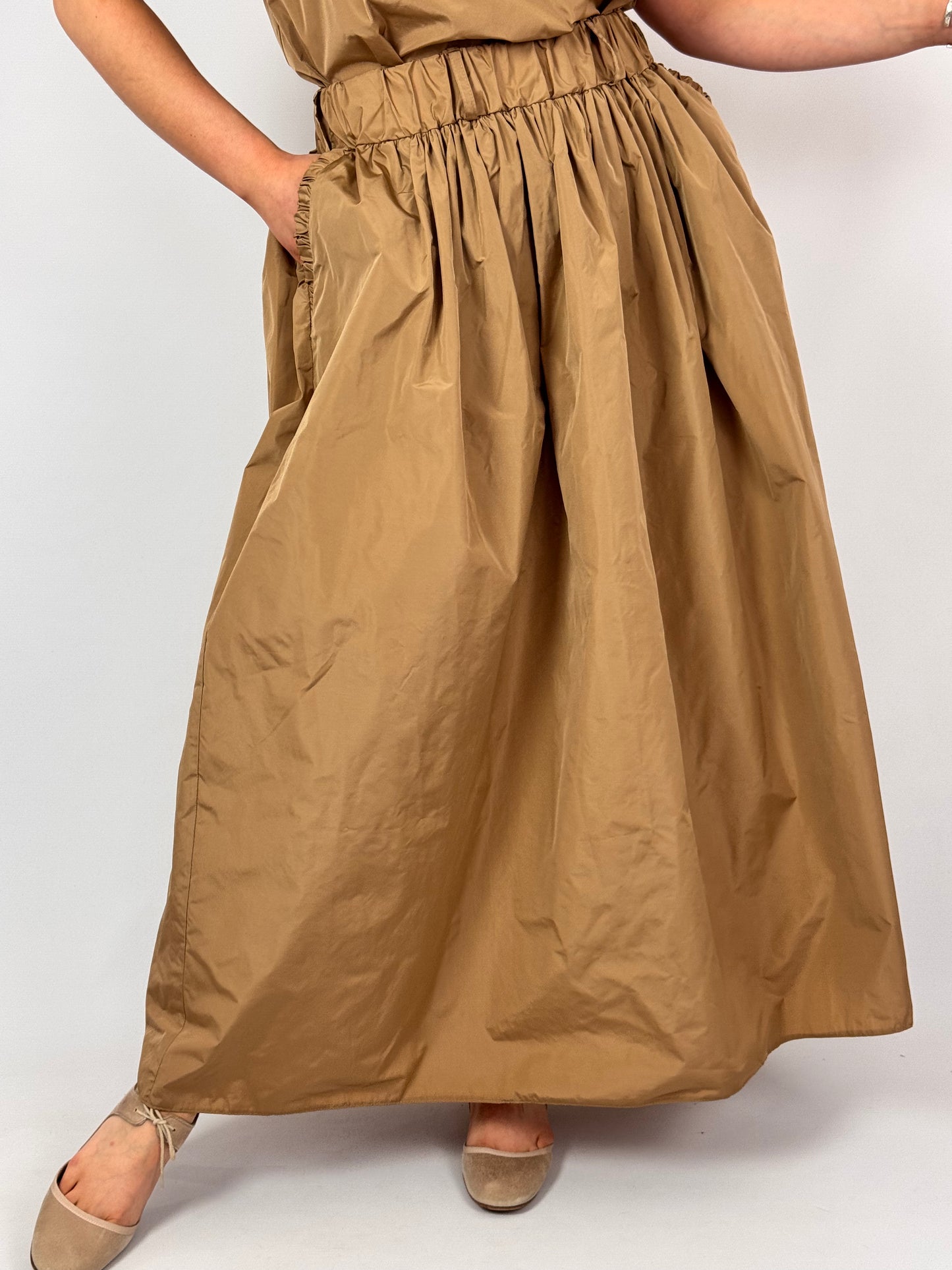 Roisin Linnane Maizy Skirt Caramel