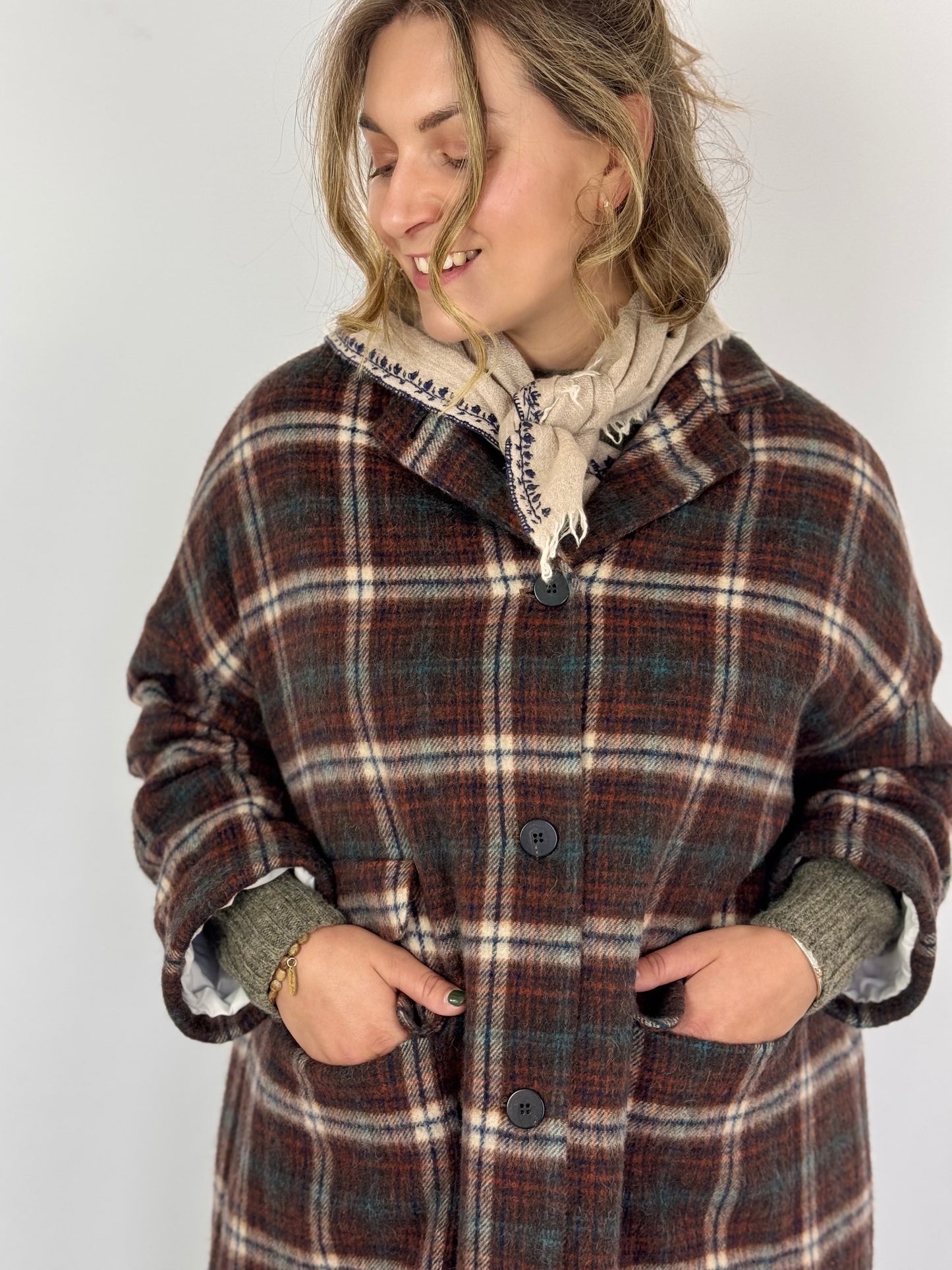 Minina Carol Coat Brown