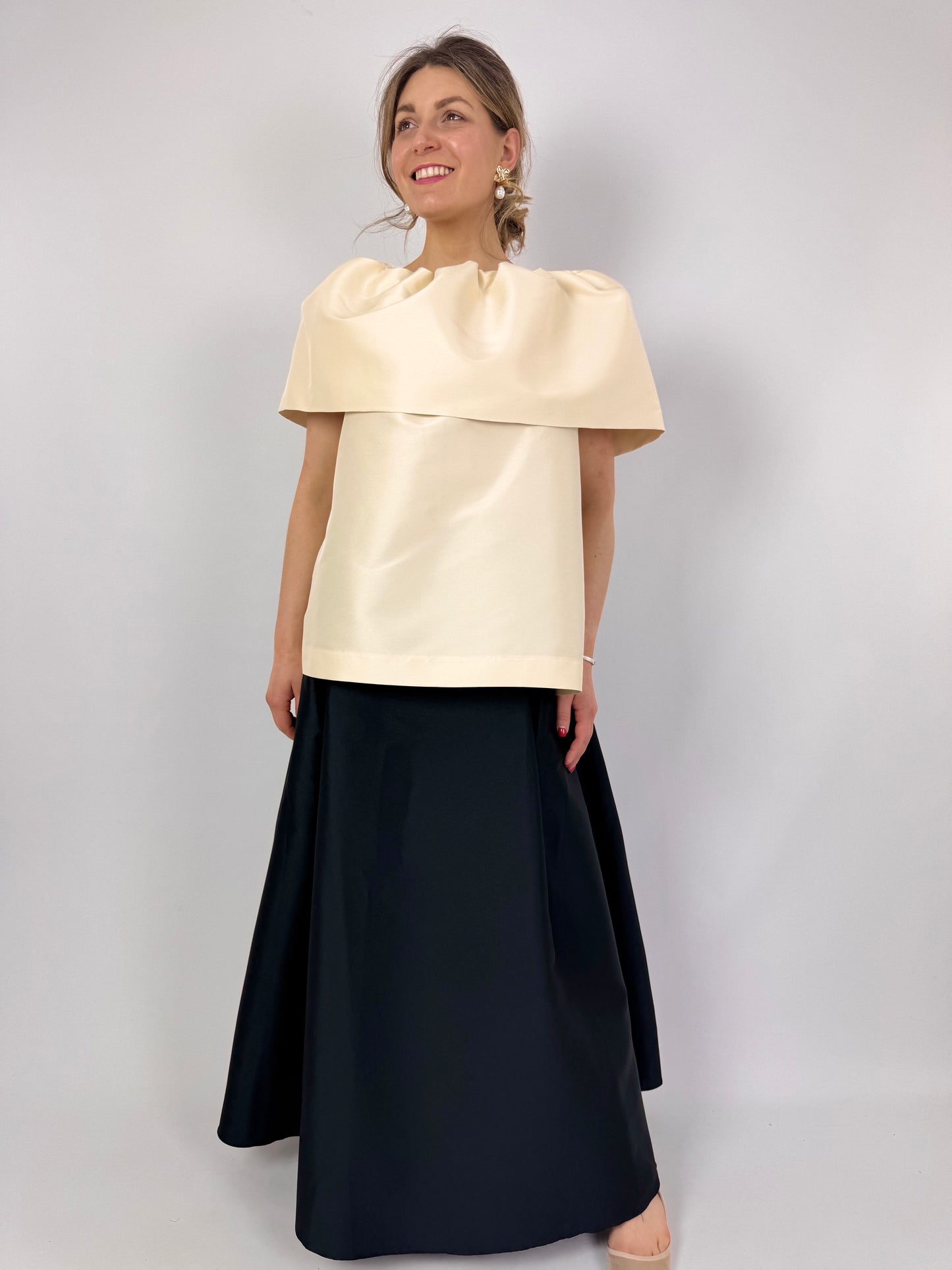 Roisin Linnane Reese Blouse Ecru