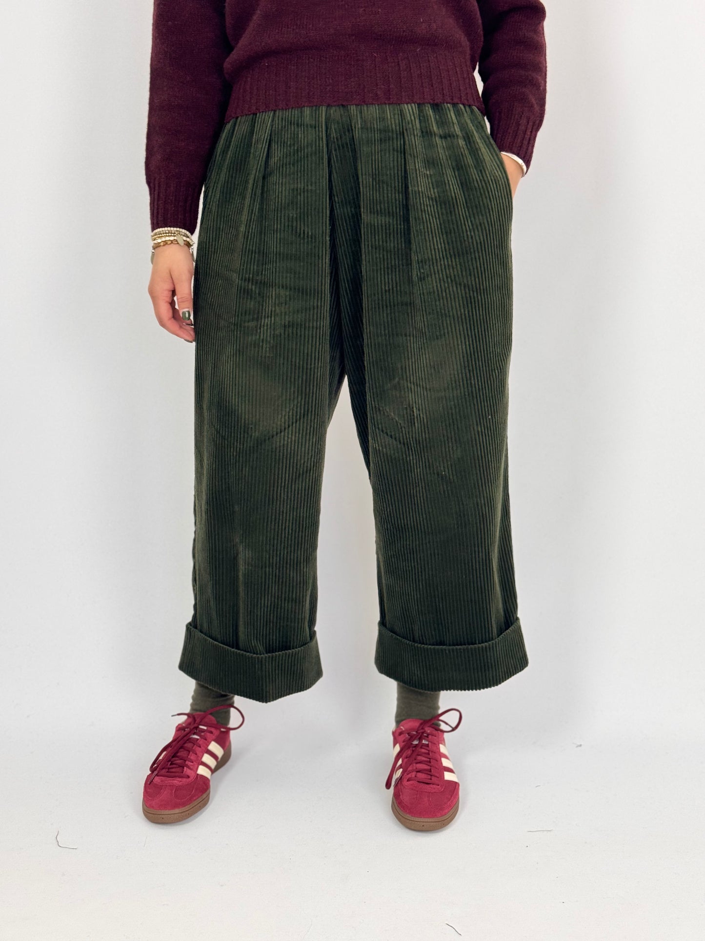Muku C1409 Trousers Moss