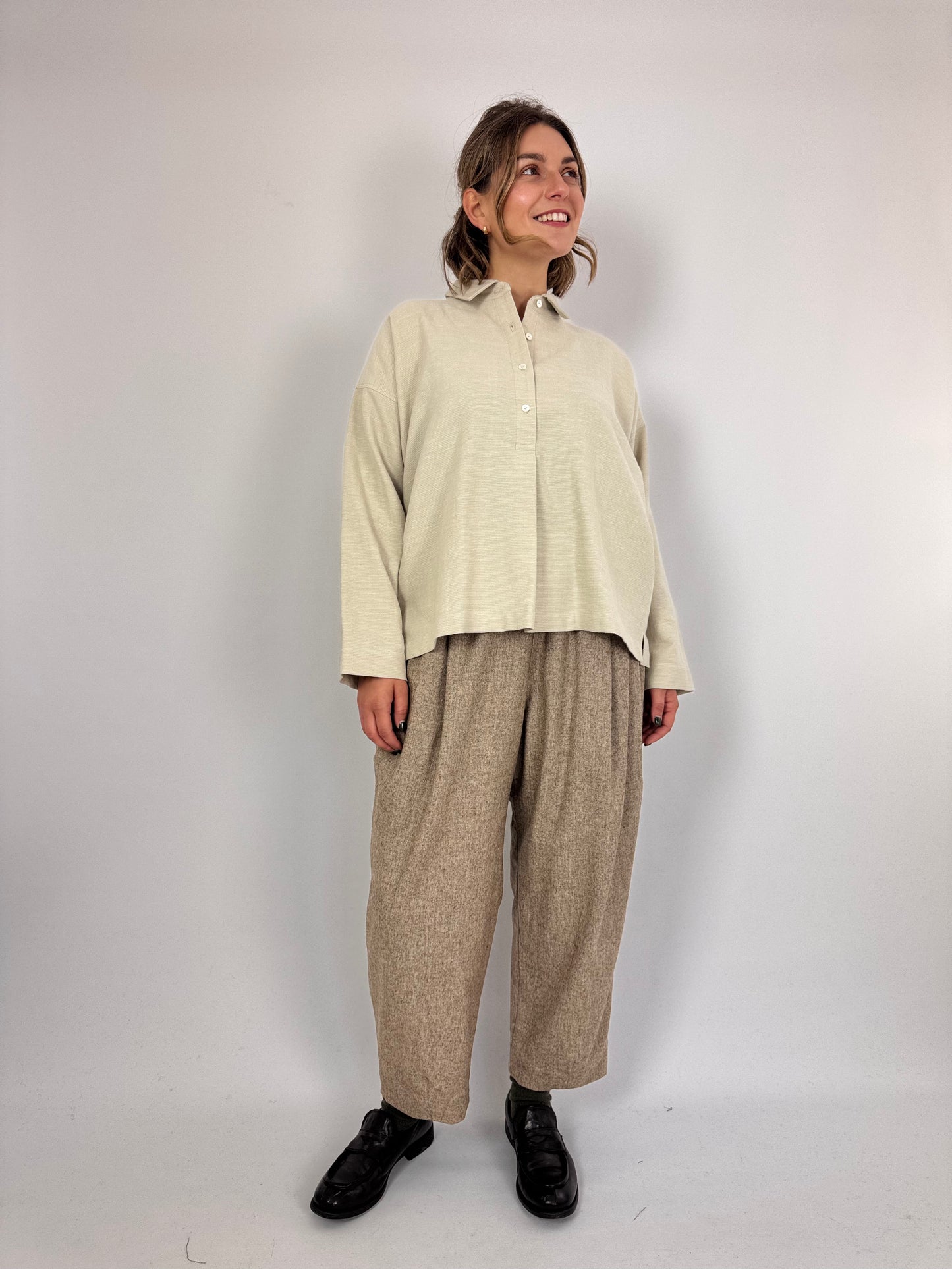 Muku C1383 Shirt Ivory